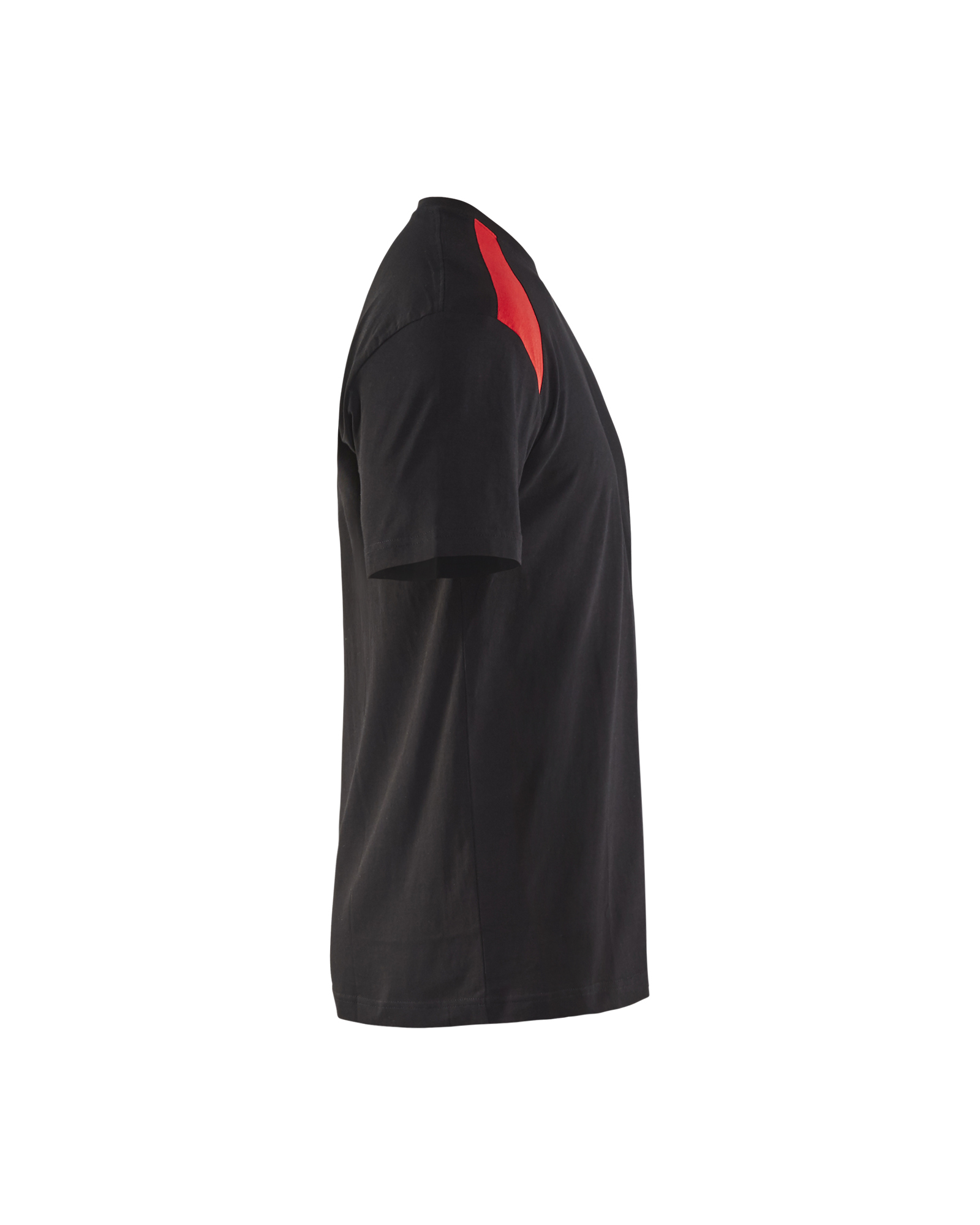 T-shirt bicolore Blåkläder 3379 Noir/Rouge Blaklader - 337910429956