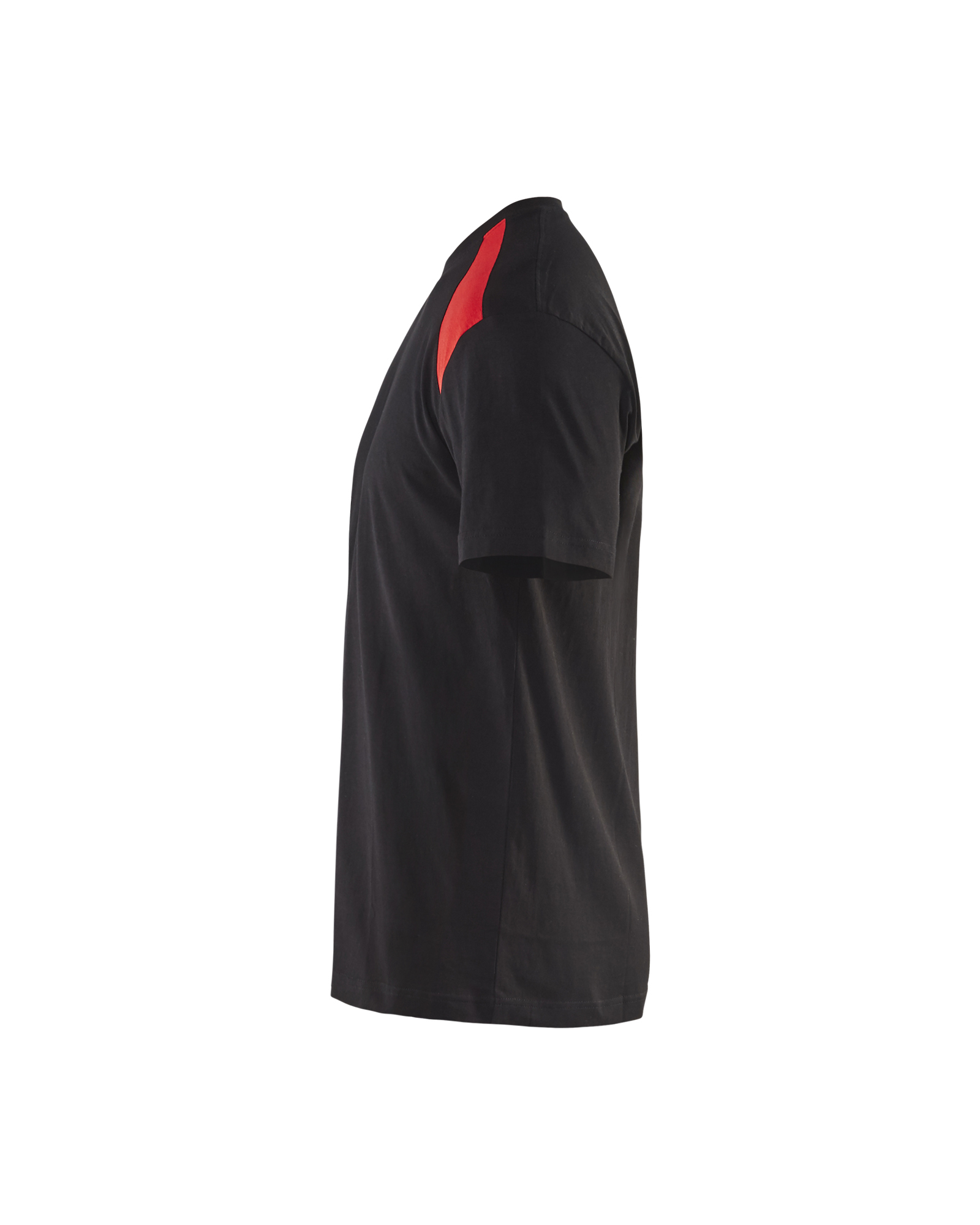 T-shirt bicolore Blåkläder 3379 Noir/Rouge Blaklader - 337910429956