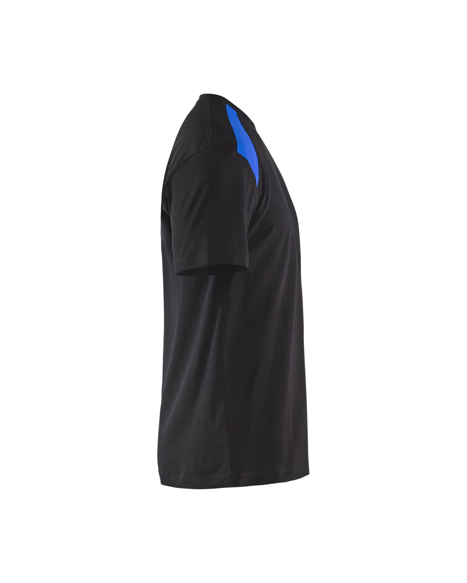 T-shirt bicolore Blåkläder 3379 Noir/Bleu roi Blaklader - 337910429985