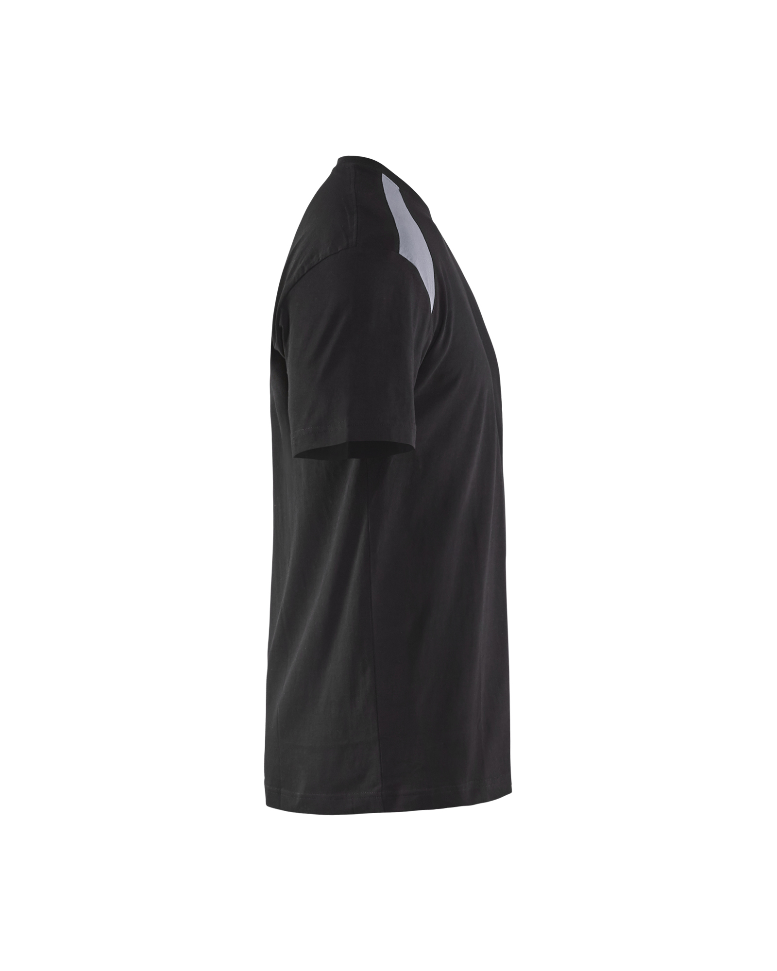 T-shirt bicolore Blåkläder 3379 Noir/Gris clair Blaklader - 337910429994