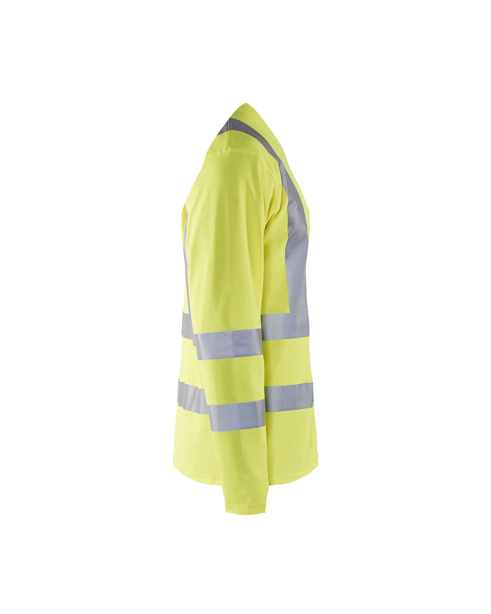 T-shirt manches longues col V haute-visibilité anti-UV Blåkläder 3381 Jaune fluo Blaklader - 338110703300