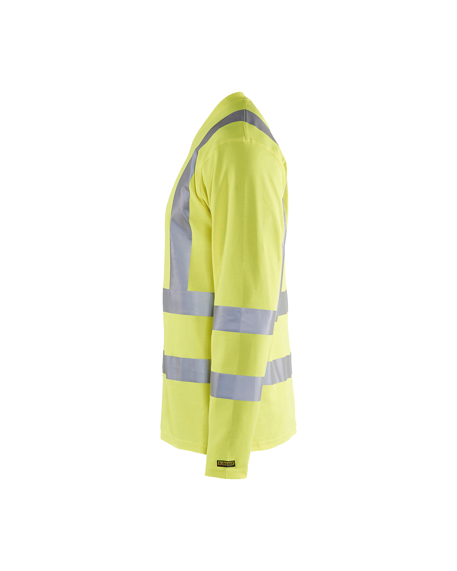 T-shirt manches longues col V haute-visibilité anti-UV Blåkläder 3381 Jaune fluo Blaklader - 338110703300