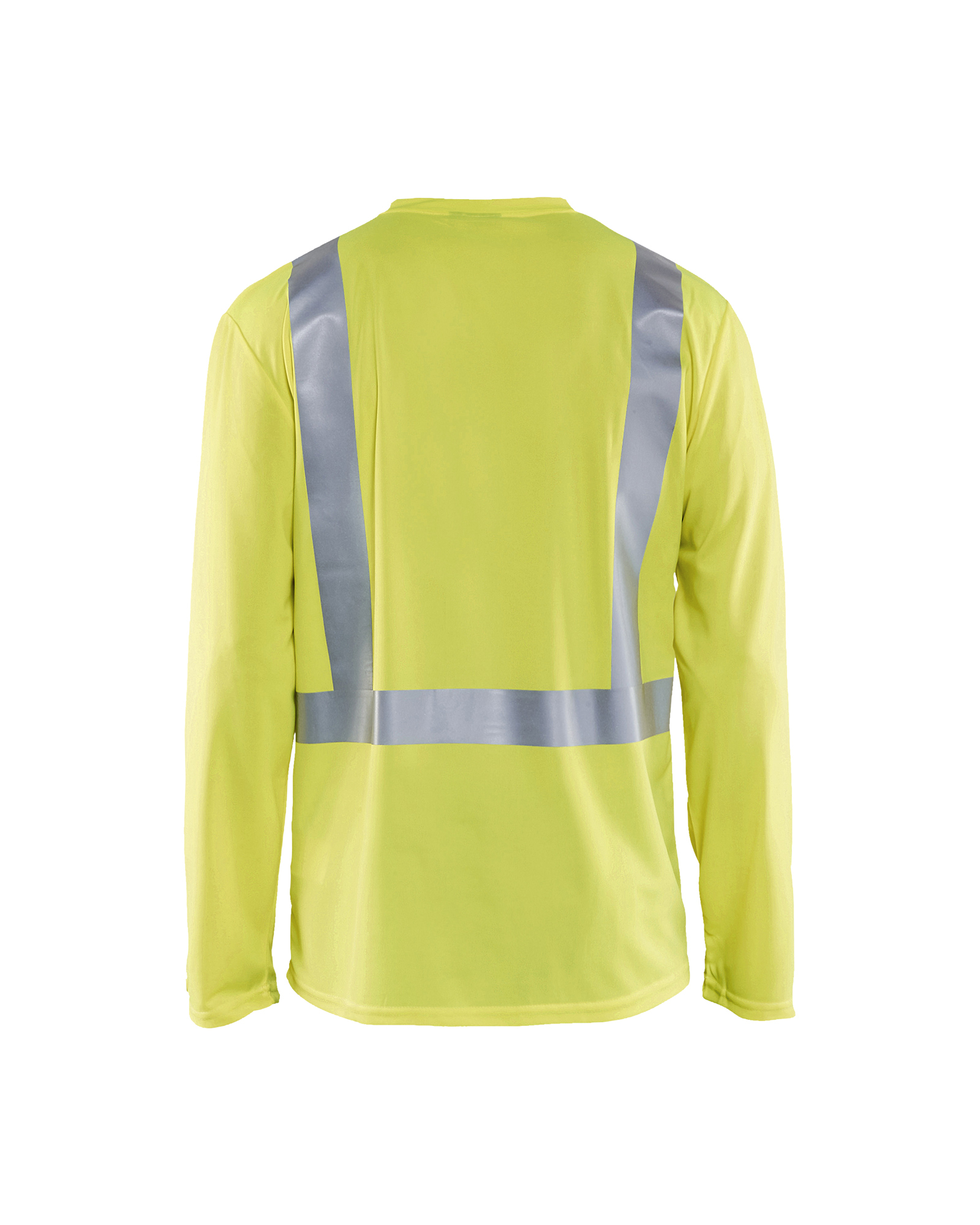 T-shirt manches longues col V haute visibilité anti-UV anti-odeur Blåkläder 3383 Jaune fluo Blaklader - 338310113300