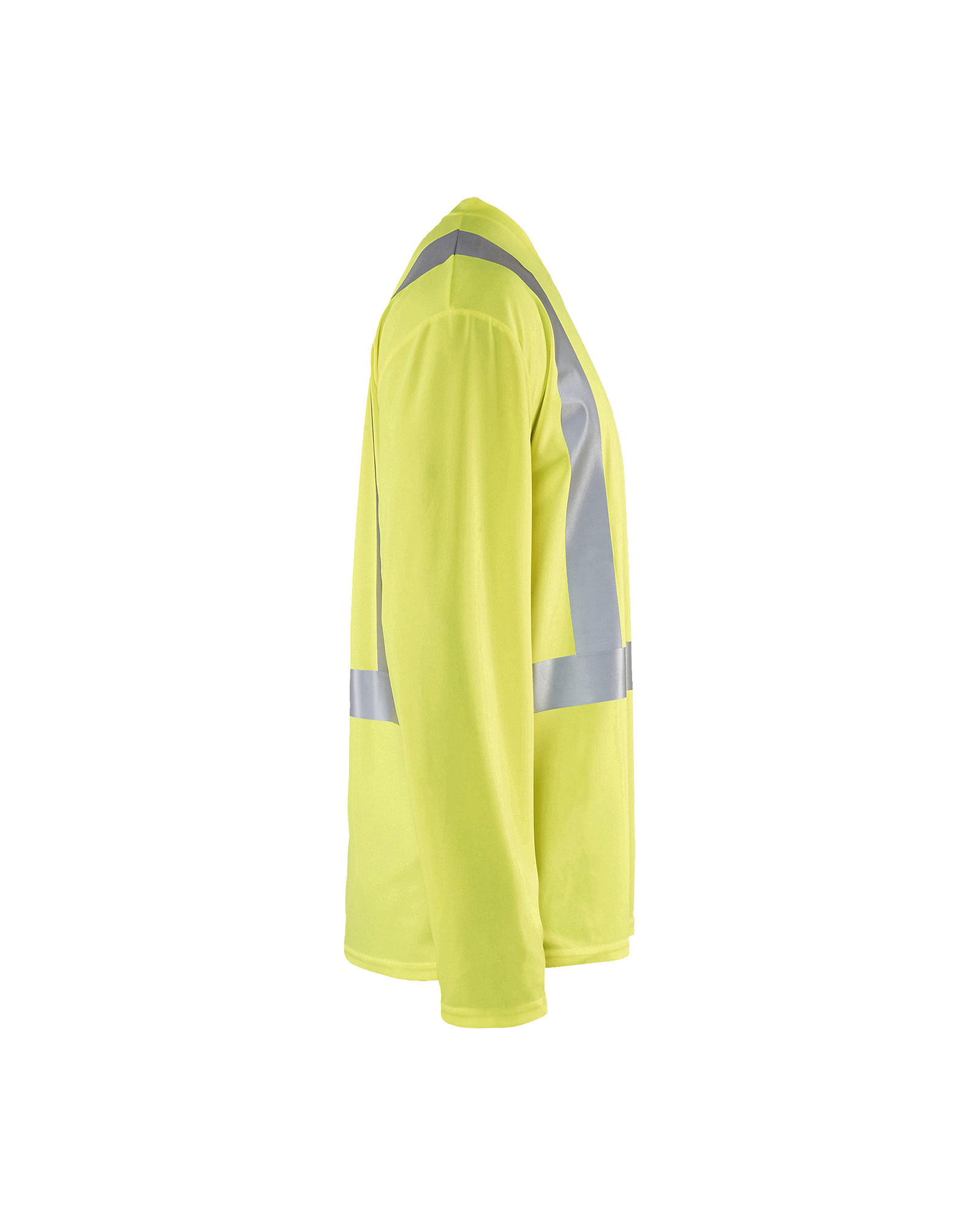 T-shirt manches longues col V haute visibilité anti-UV anti-odeur Blåkläder 3383 Jaune fluo Blaklader - 338310113300