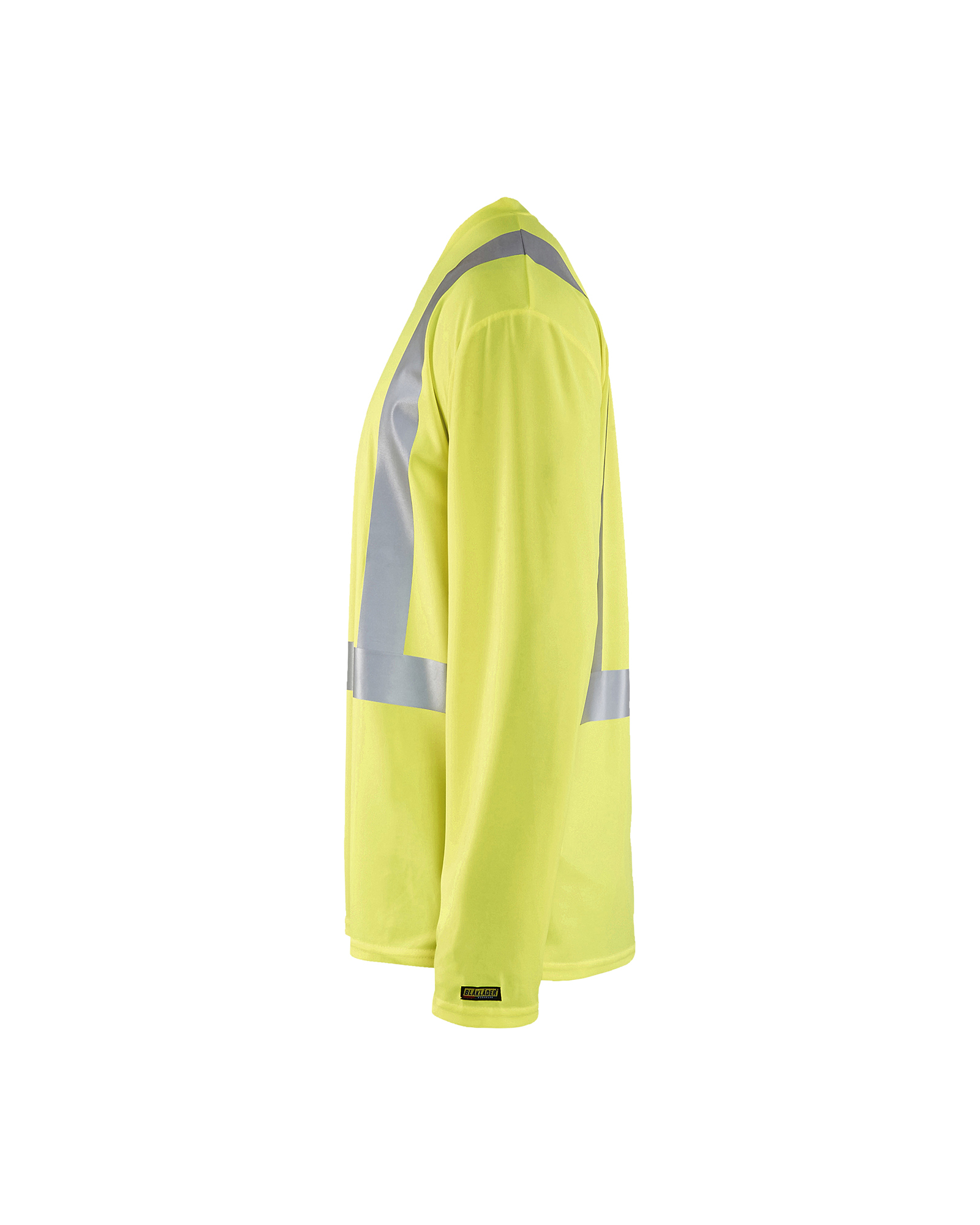 T-shirt manches longues col V haute visibilité anti-UV anti-odeur Blåkläder 3383 Jaune fluo Blaklader - 338310113300