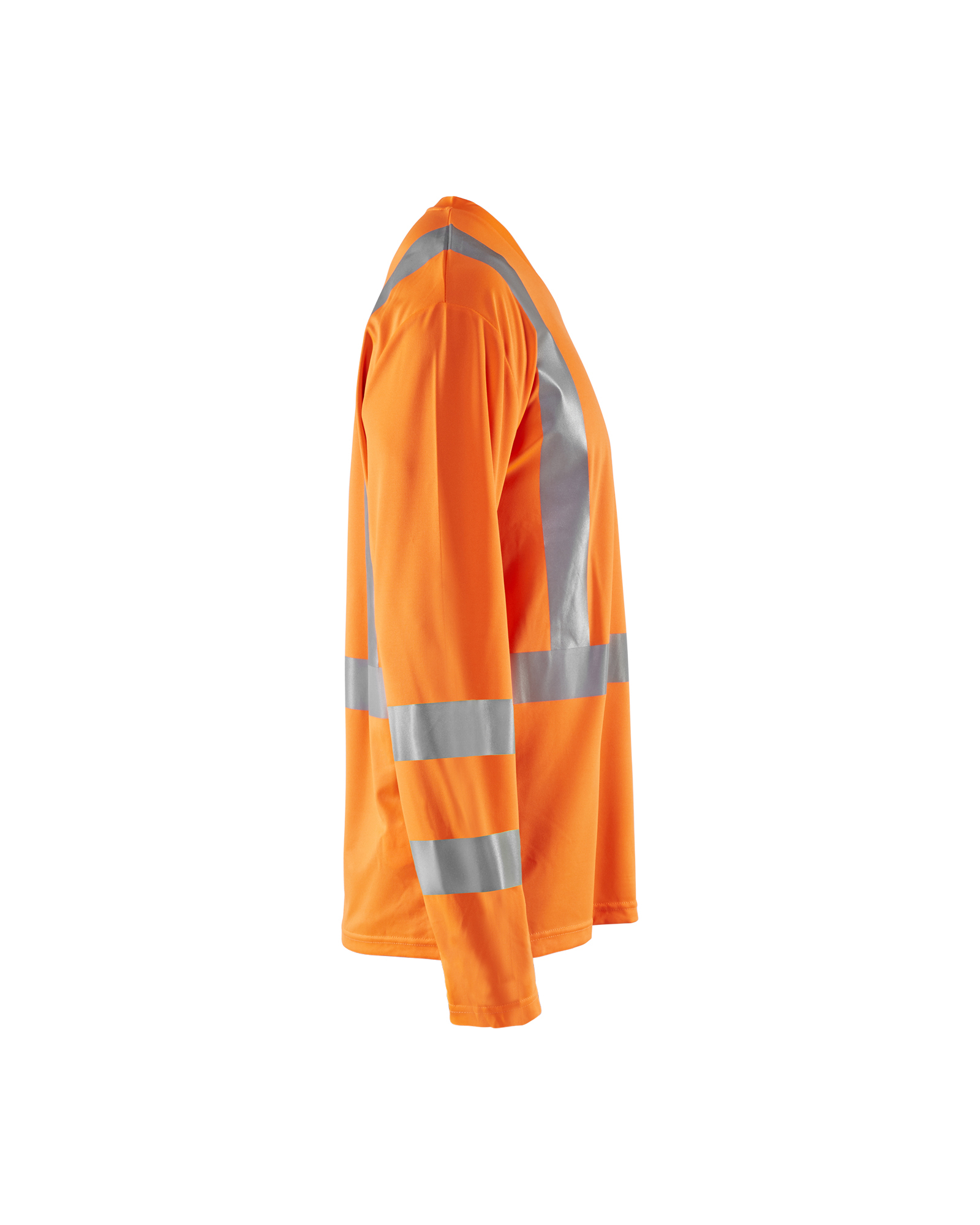 T-shirt manches longues col V haute visibilité anti-UV anti-odeur Blåkläder 3383 Orange fluo Blaklader - 338310115300