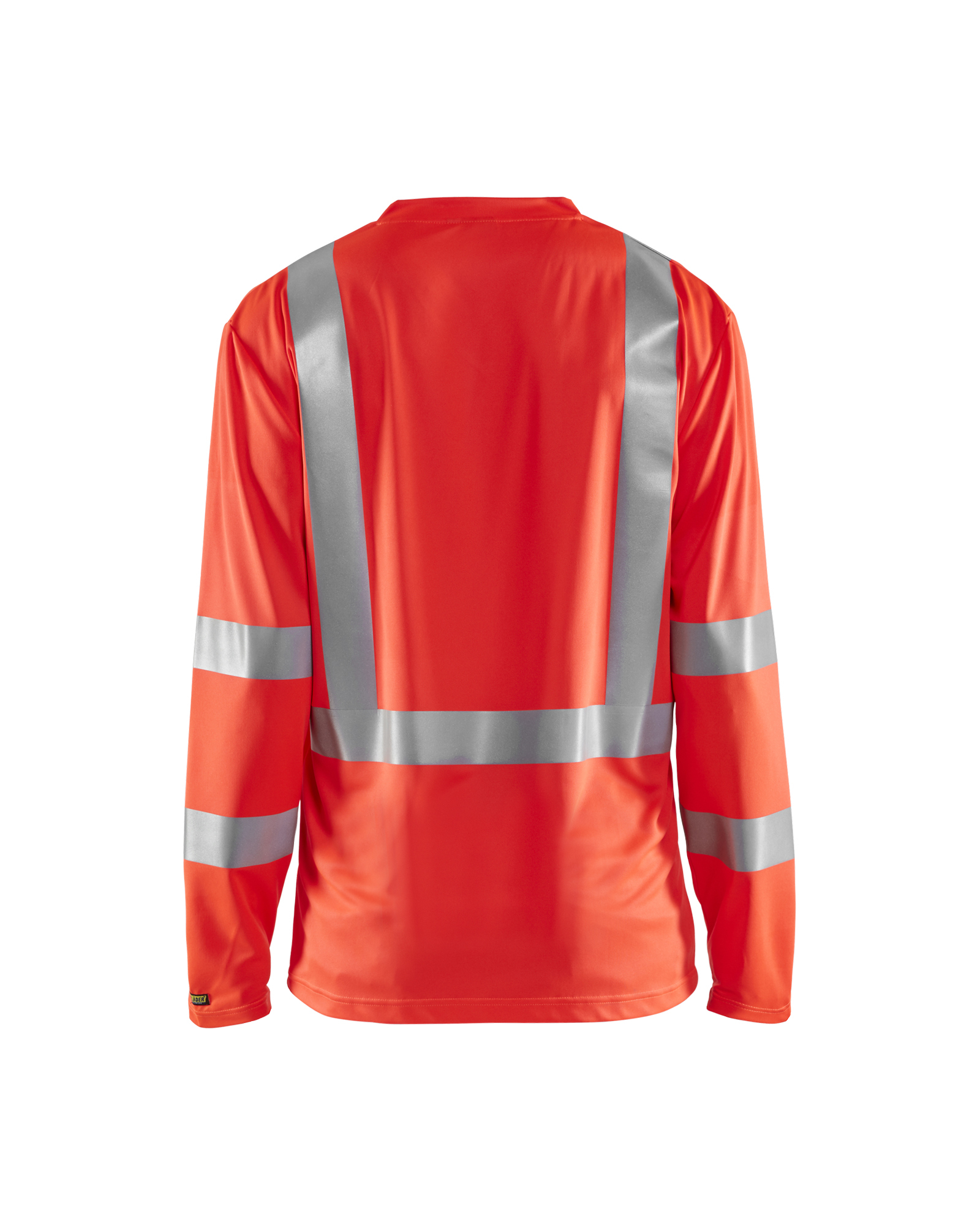 T-shirt manches longues col V haute visibilité anti-UV anti-odeur Blåkläder 3383 Rouge fluo Blaklader - 338310115500