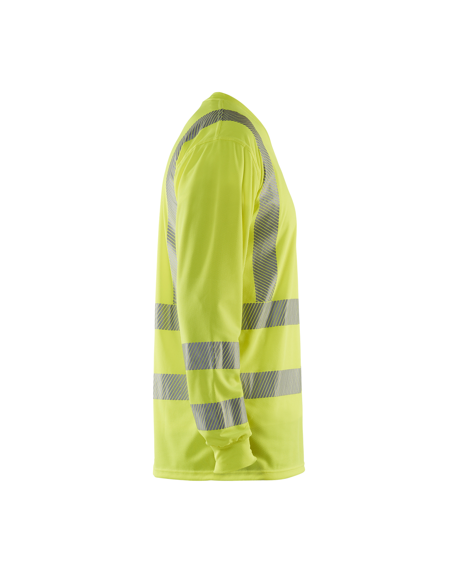 T-shirt manches longues col V haute-visibilité anti-UV Blåkläder 3385 Jaune fluo Blaklader - 338510133300
