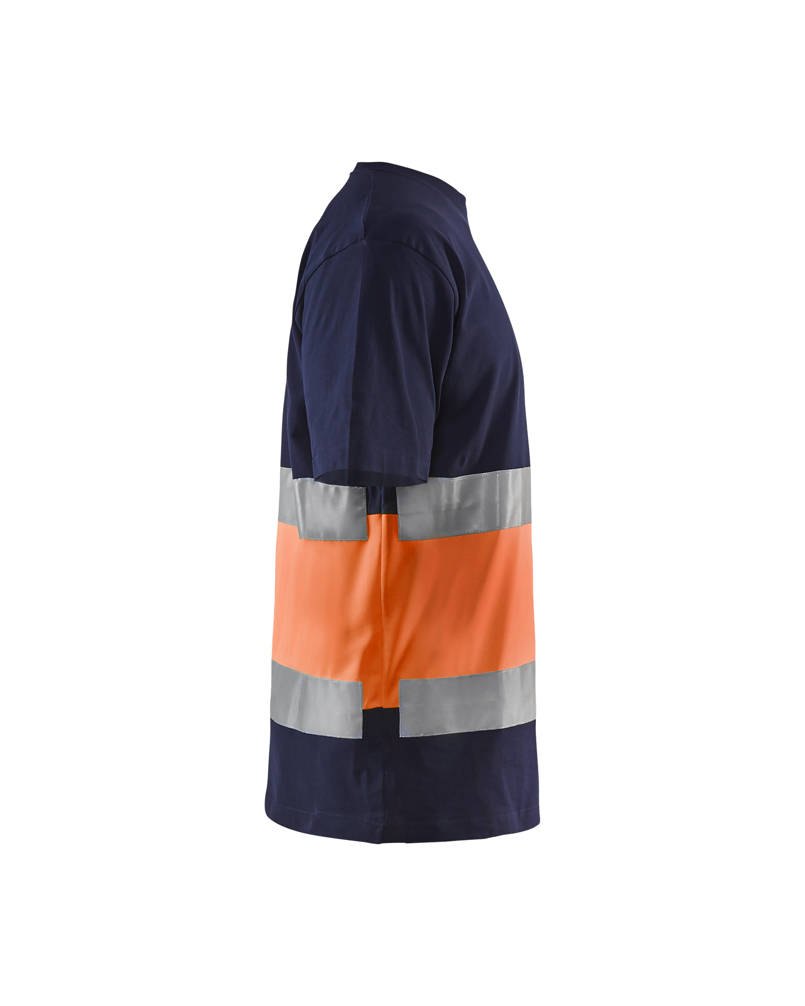 T-shirt haute-visibilité Blåkläder 3387 Marine/Orange fluo Blaklader - 338710308853