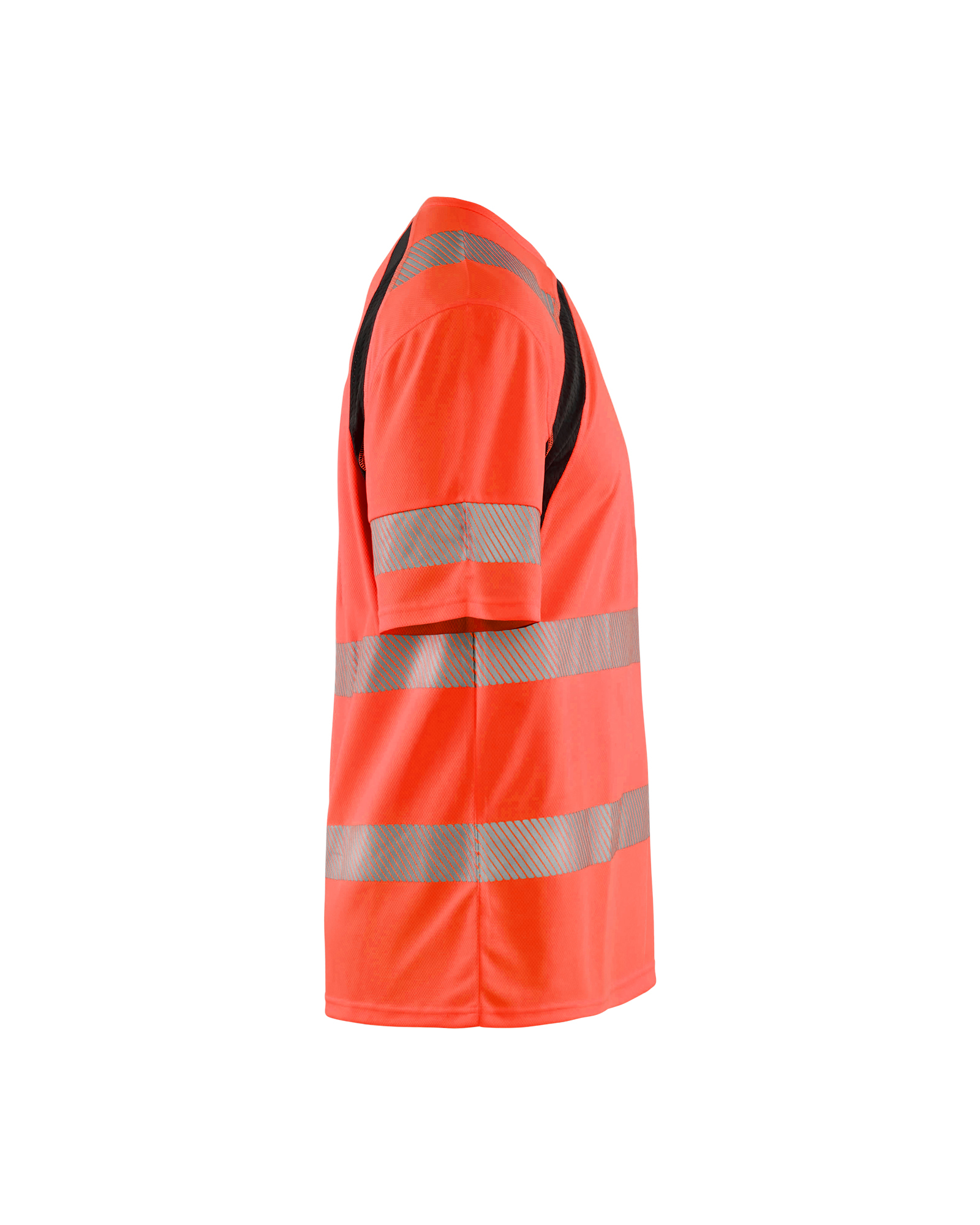 T-shirt haute-visibilité anti-UV Blåkläder 3397 Rouge fluo/Noir Blaklader - 339710135599