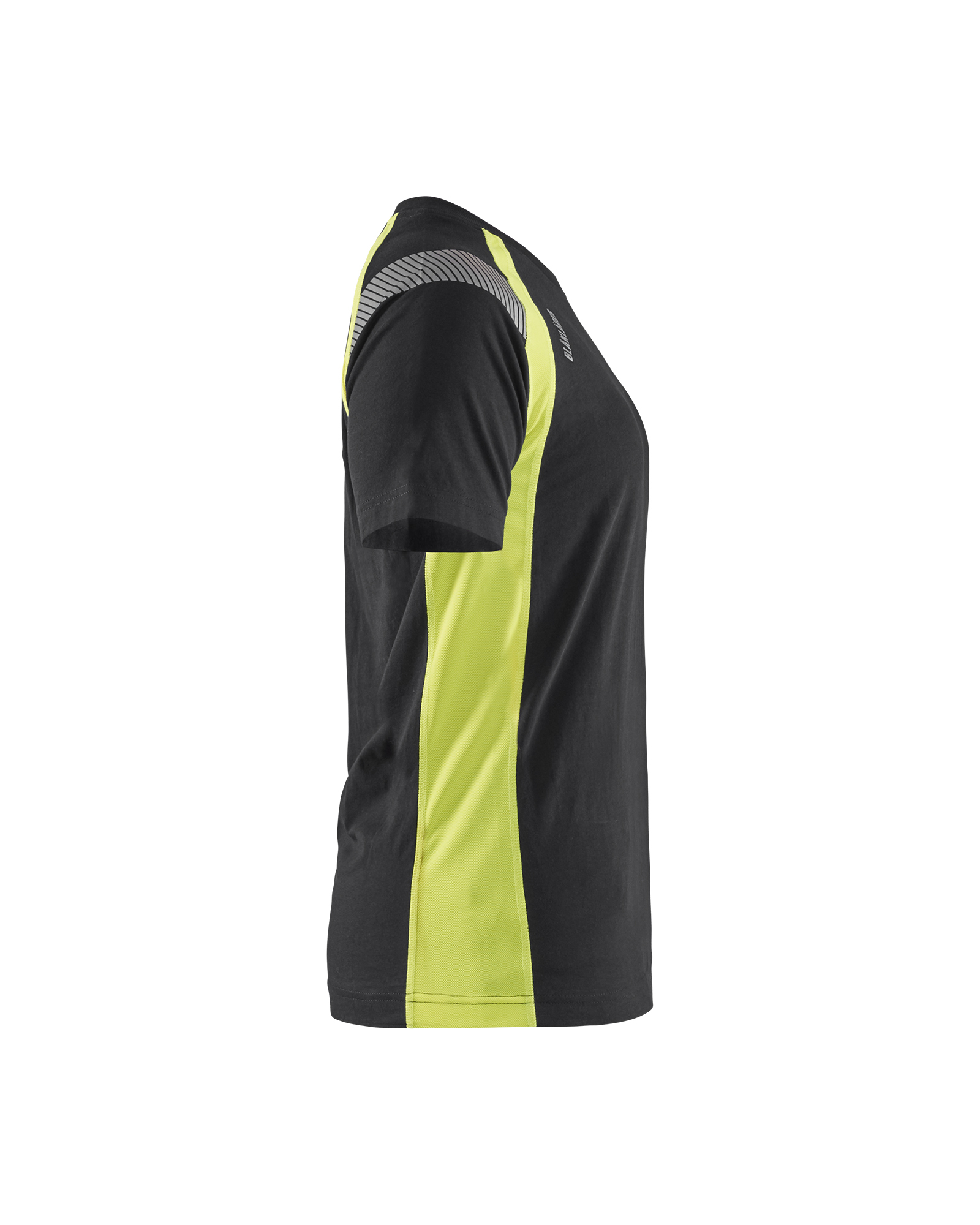 T-shirt détails fluo femme Blåkläder 3402 Noir/Jaune fluo Blaklader - 340210309933