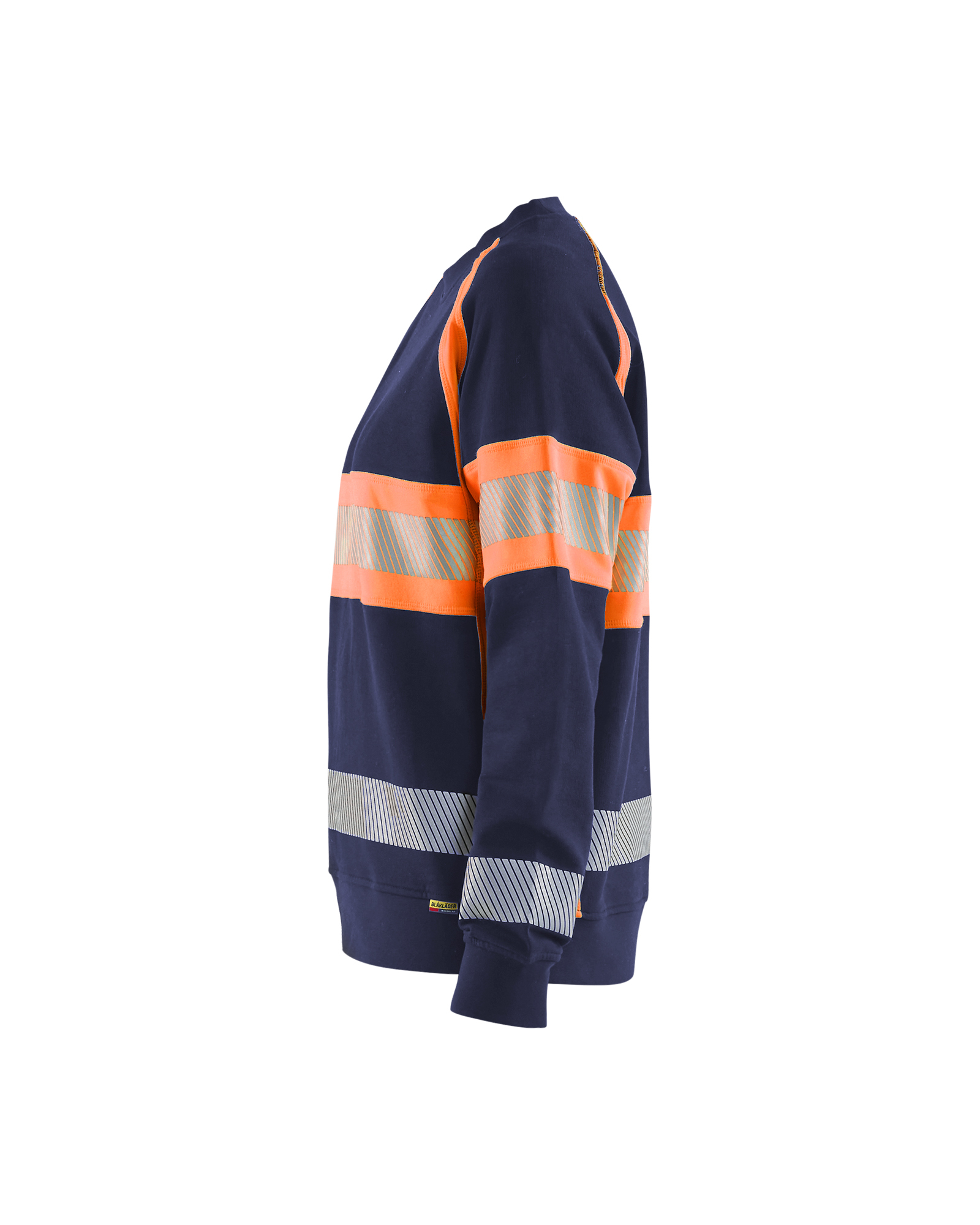 Sweat haute-visibilité femme Blåkläder 3409 Marine/Orange fluo Blaklader - 340911588953