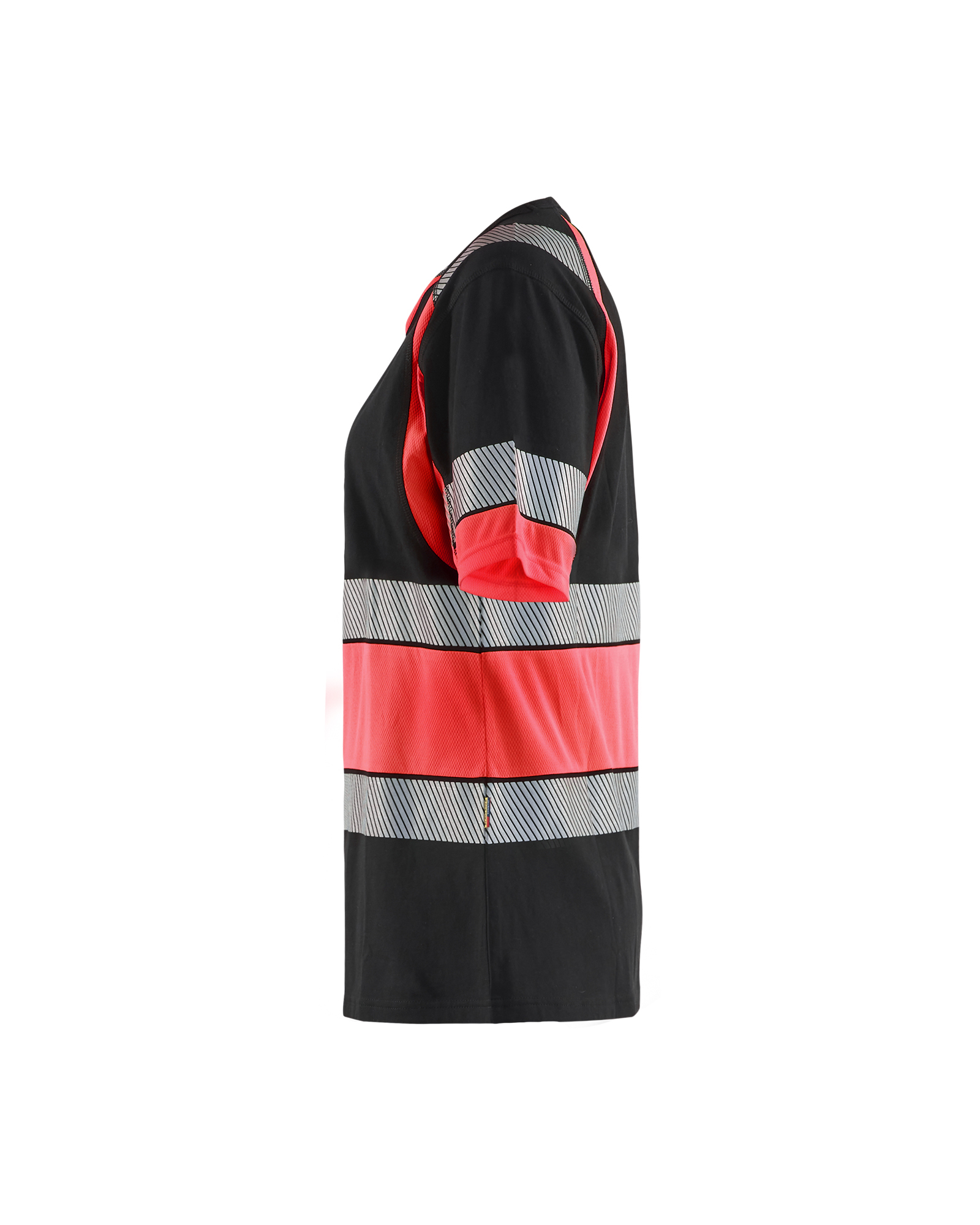 T-shirt haute-visibilité femme Blåkläder 3410 Noir/Rouge fluo Blaklader - 341010309955