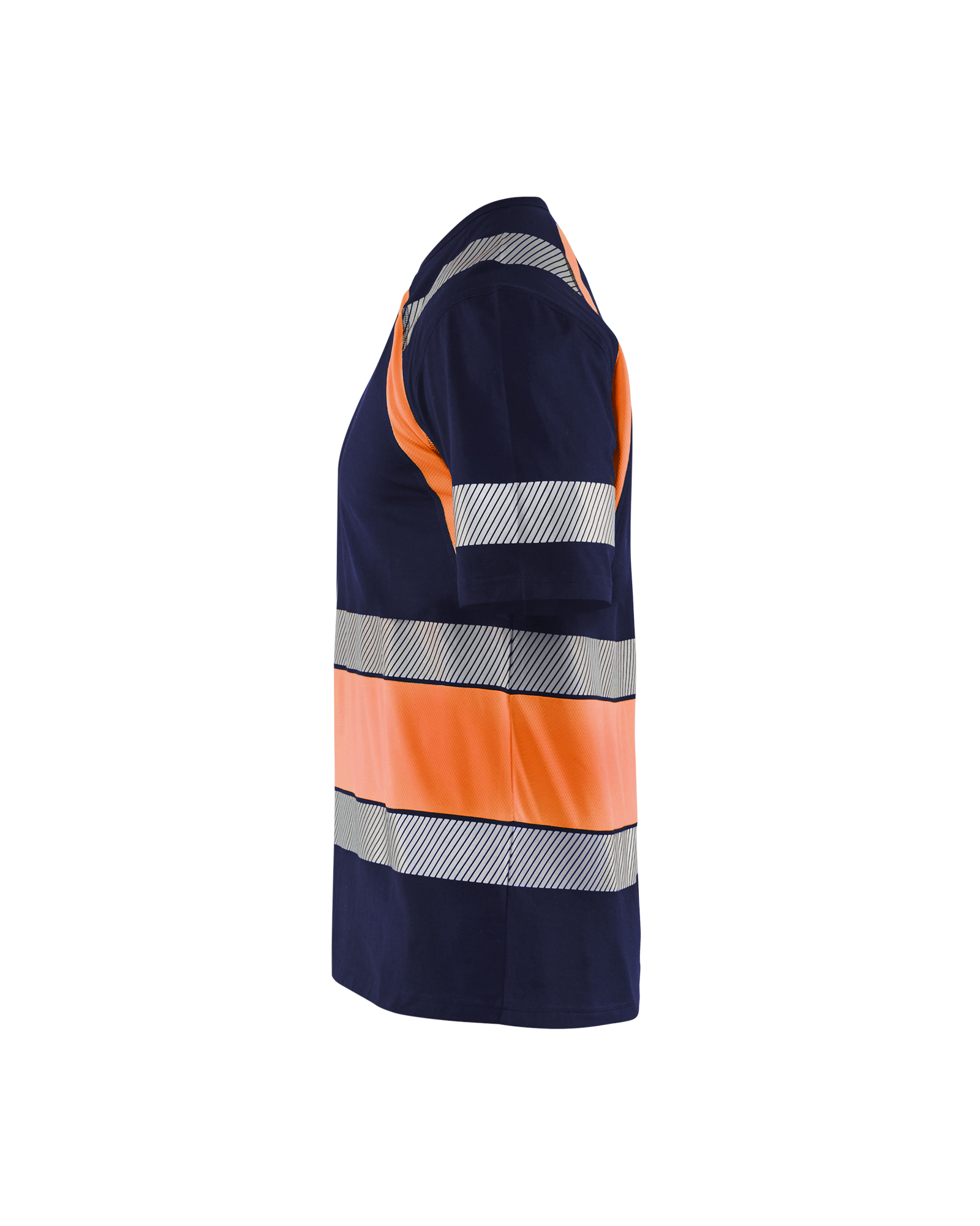T-shirt haute-visibilité Blåkläder 3421 Marine/Orange fluo Blaklader - 342110308853