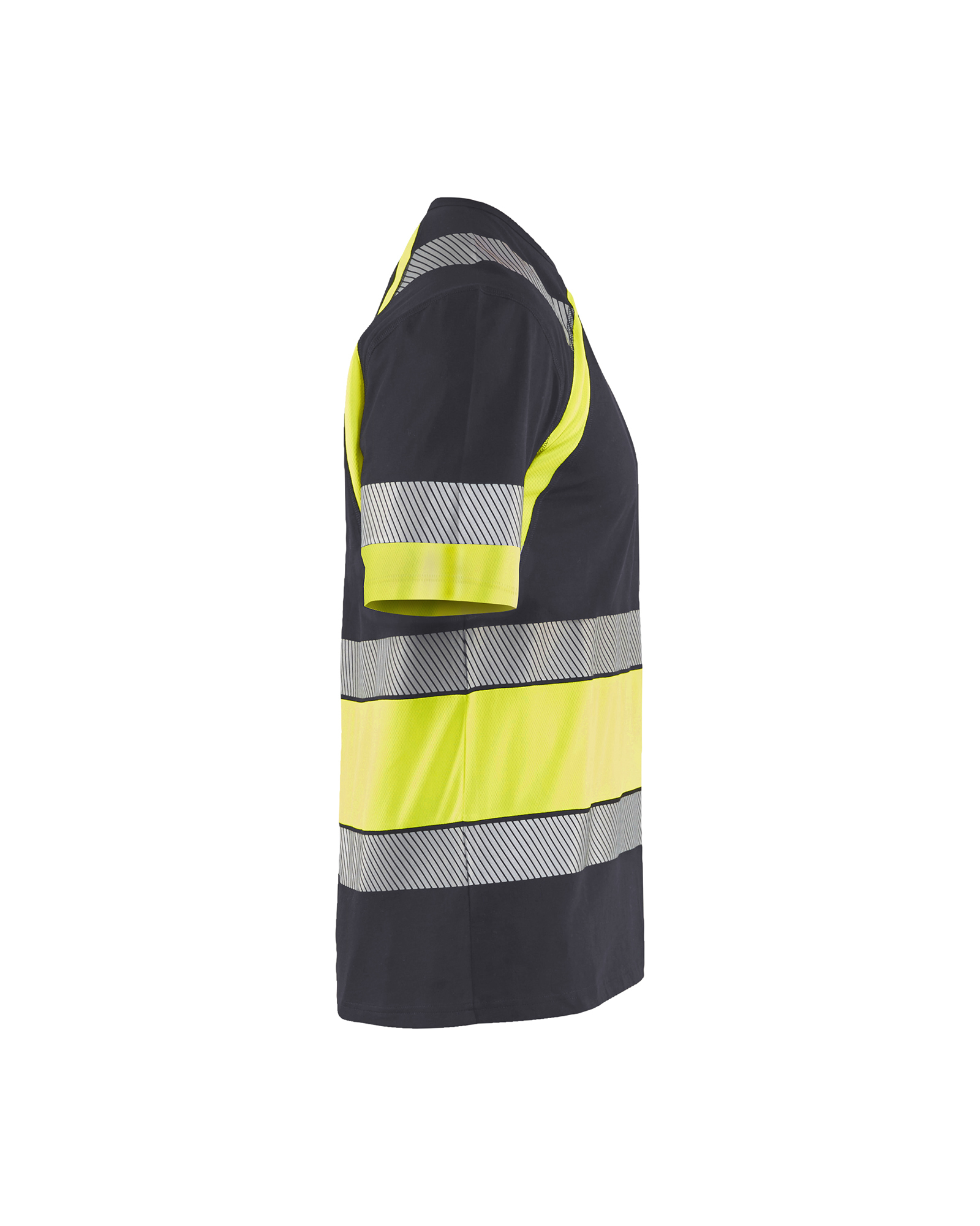 T-shirt haute-visibilité Blåkläder 3421 Gris moyen/Jaune fluo Blaklader - 342110309633