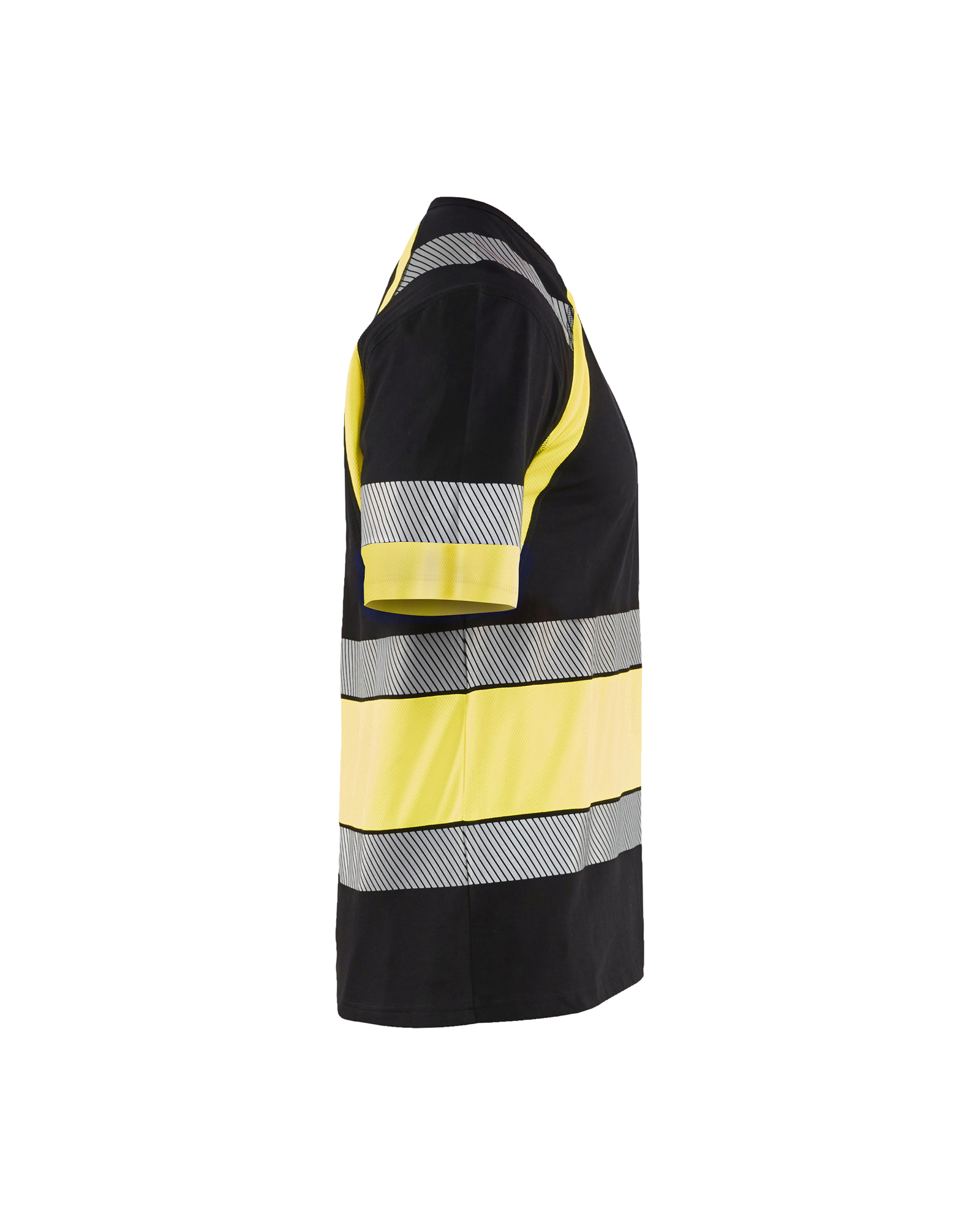 T-shirt haute-visibilité Blåkläder 3421 Noir/Jaune fluo Blaklader - 342110309933