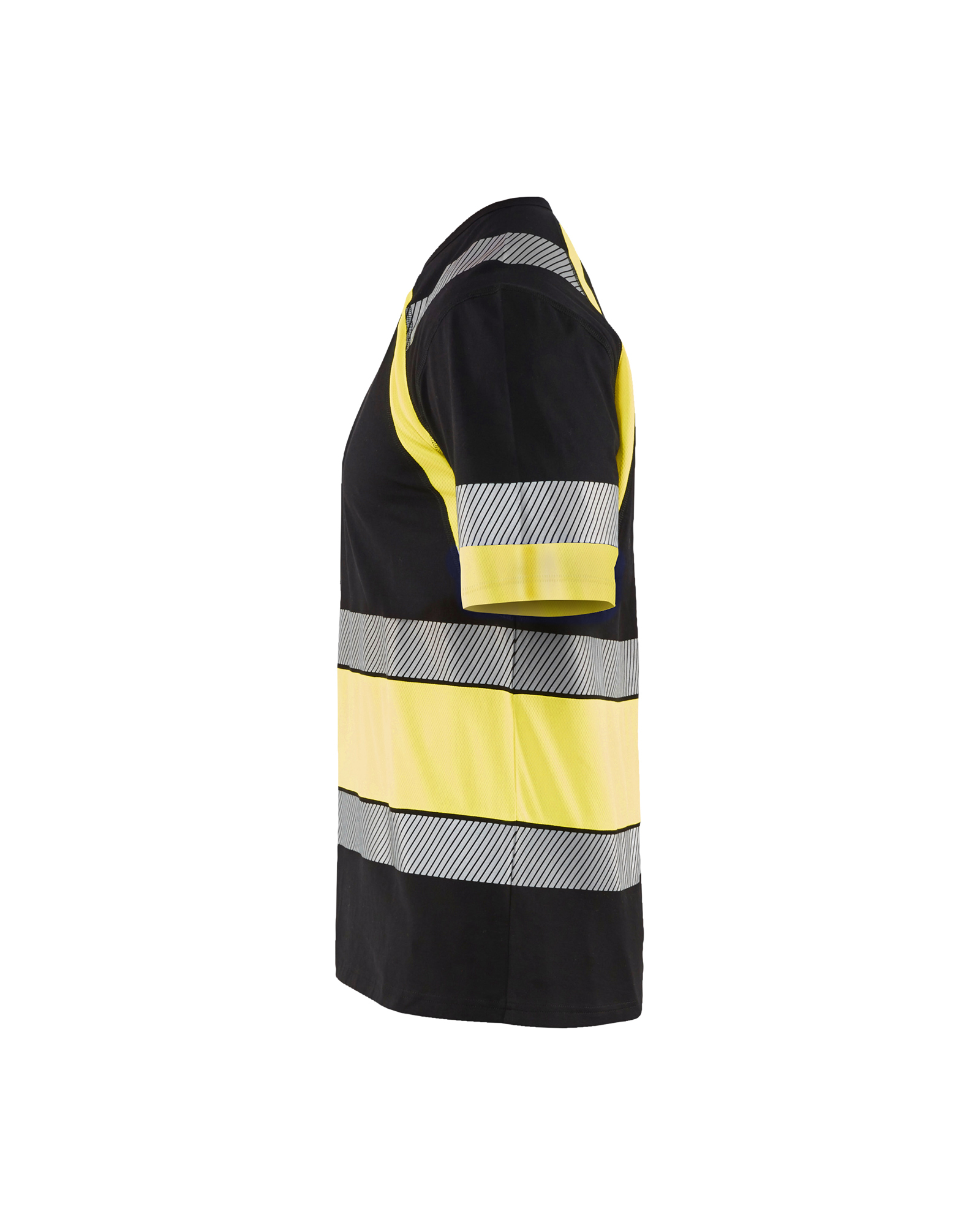 T-shirt haute-visibilité Blåkläder 3421 Noir/Jaune fluo Blaklader - 342110309933