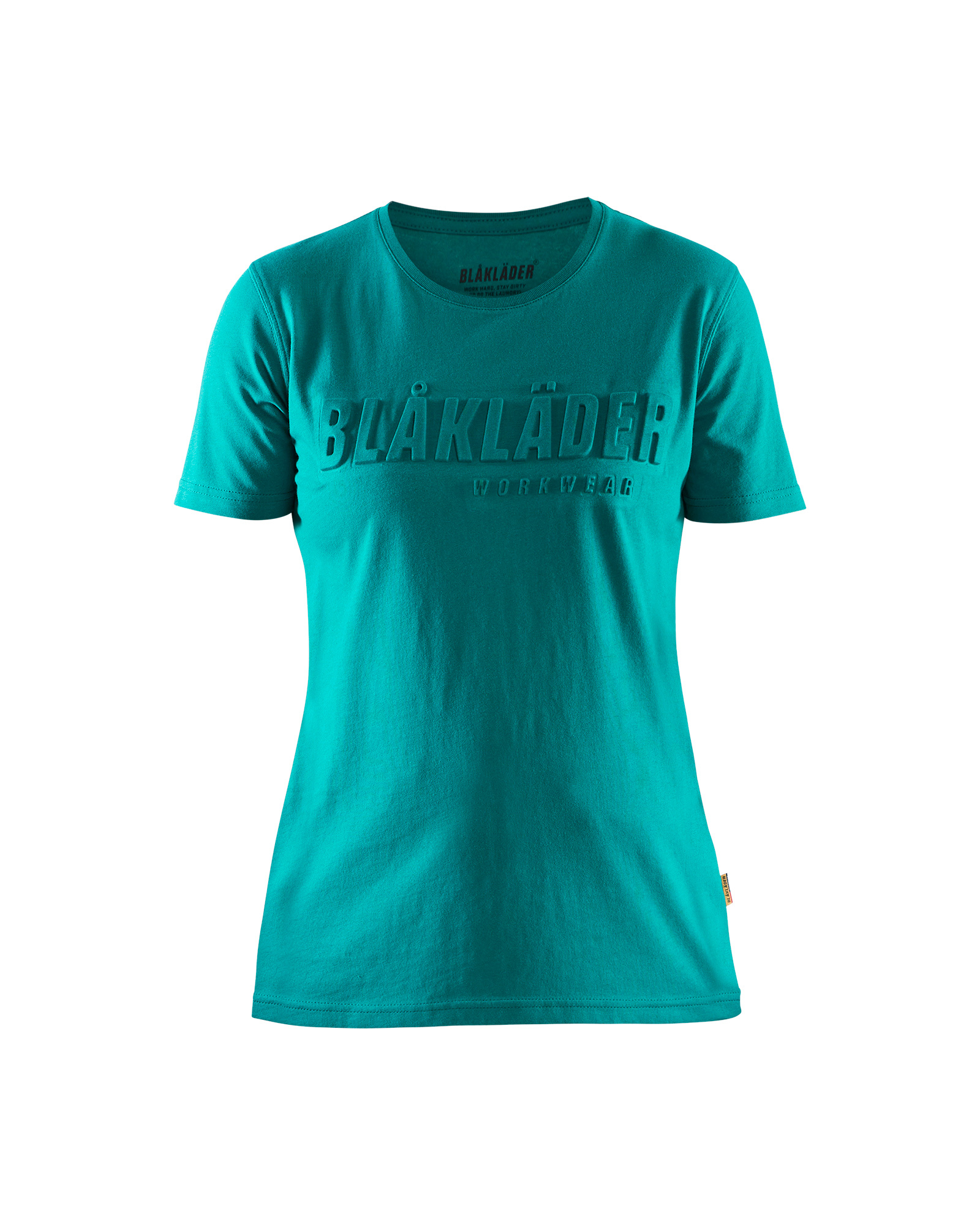 T-shirt imprimé 3D femme Blåkläder 3431 Bleu canard Blaklader - 343110424909