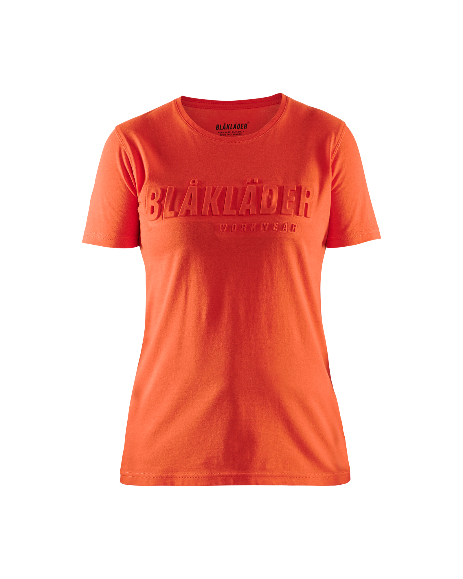 T-shirt imprimé 3D femme Blåkläder 3431 Orange fluo Blaklader - 343110425409
