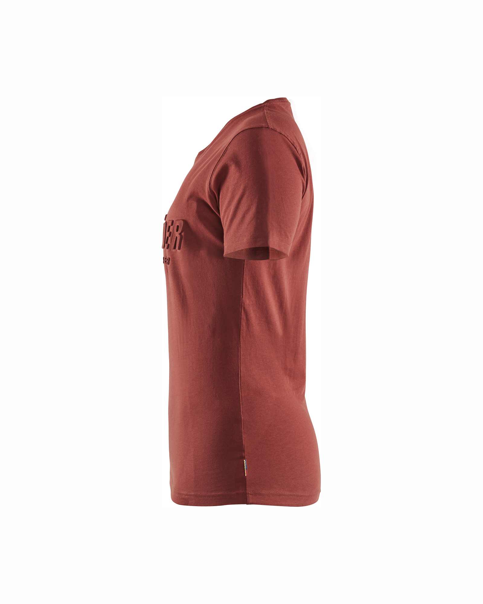 T-shirt imprimé 3D femme Blåkläder 3431 Rouge brique Blaklader - 343110425909