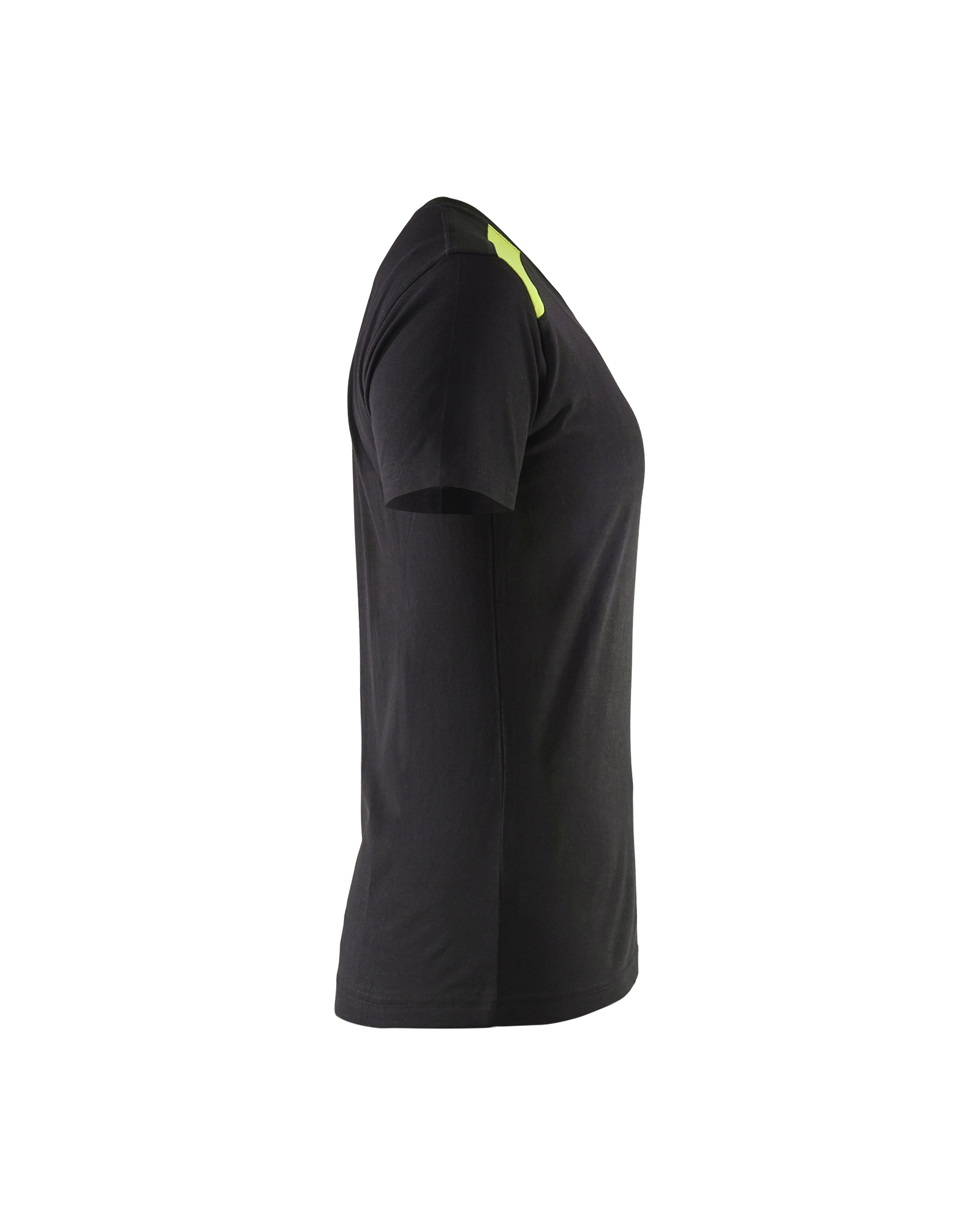 T-shirt femme Blåkläder 3479 Noir/Jaune fluo Blaklader - 347910429933