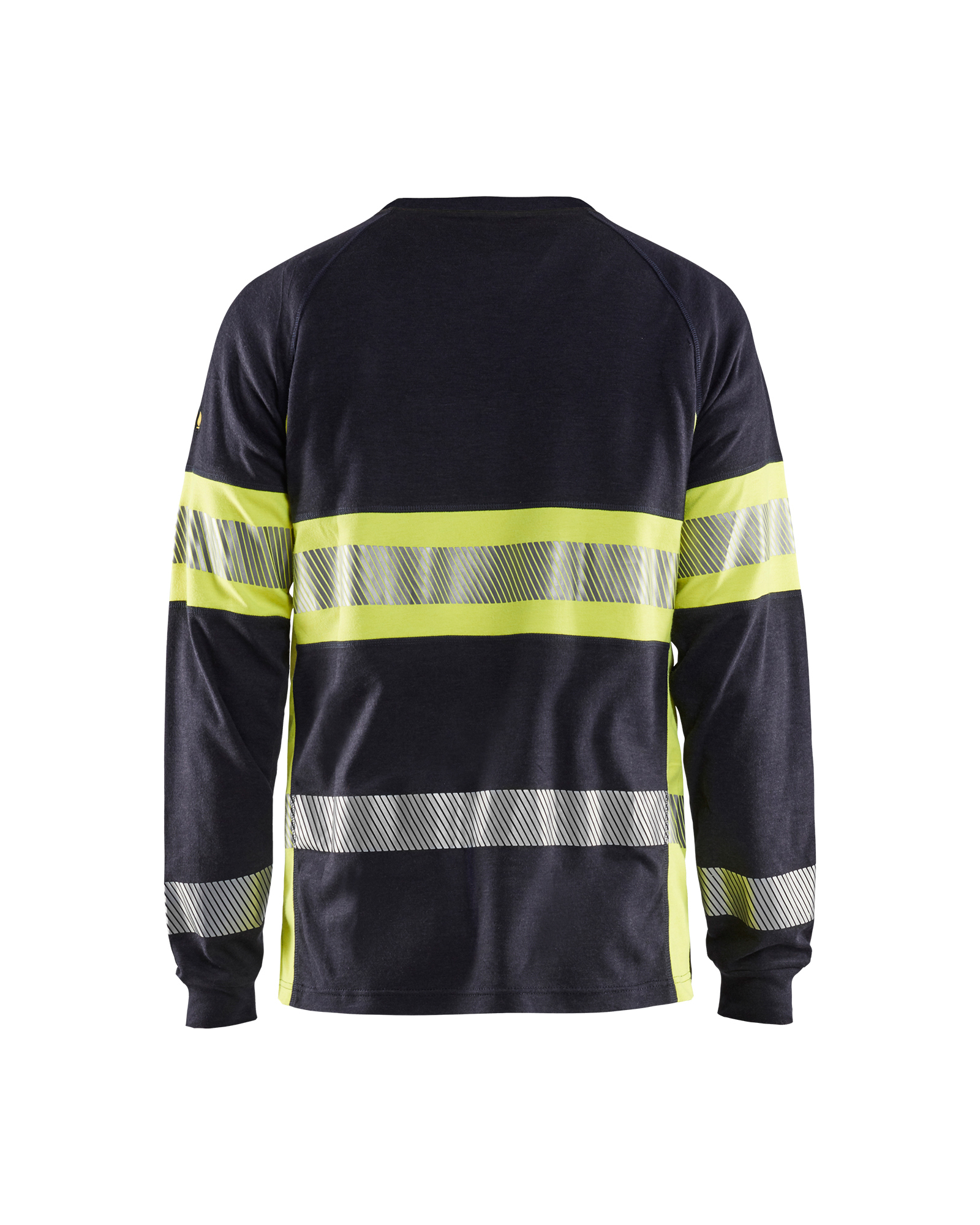 T-shirt manches longues retardant flamme inhérent Blåkläder 3484 Marine/Jaune fluo Blaklader - 348417618933