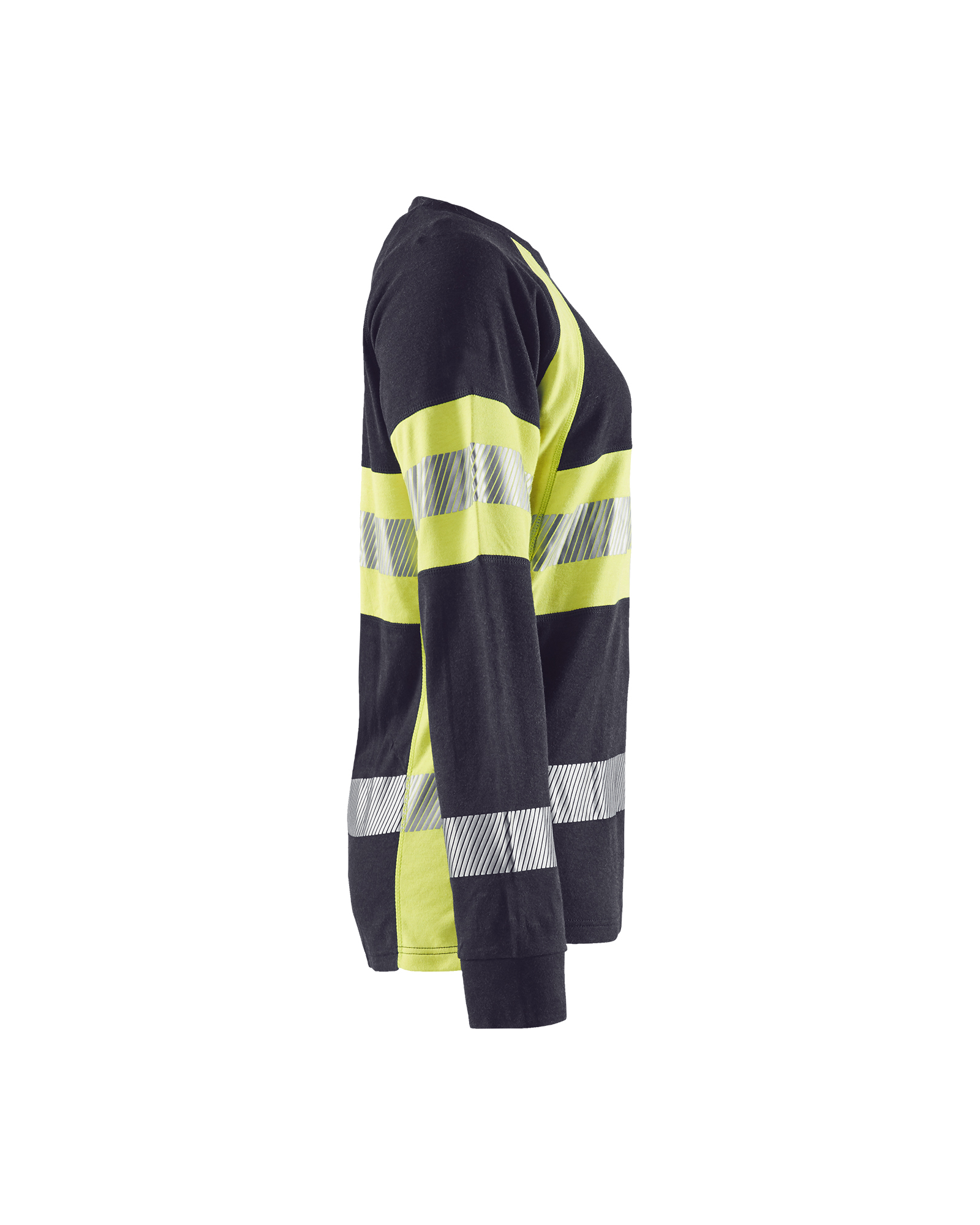 T-shirt manches longues retardant flamme femme Blåkläder 3494 Marine/Jaune fluo Blaklader - 349417618933