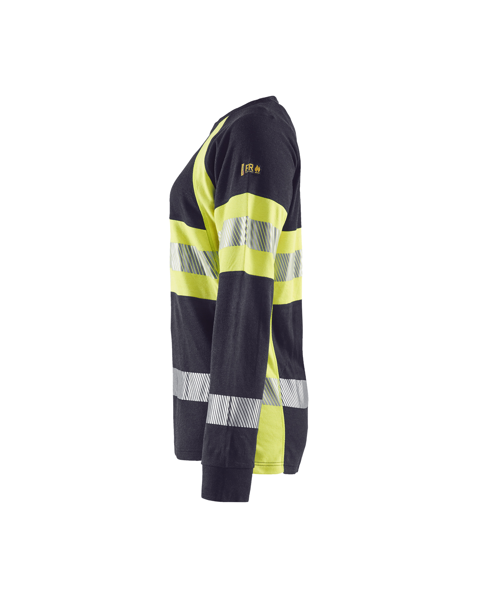 T-shirt manches longues retardant flamme femme Blåkläder 3494 Marine/Jaune fluo Blaklader - 349417618933