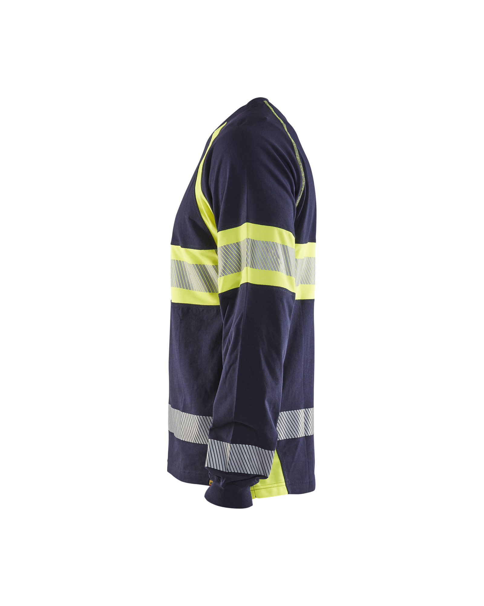 T-shirt manches longues haute-visibilité Blåkläder 3510 Marine/Jaune fluo Blaklader - 351010308833