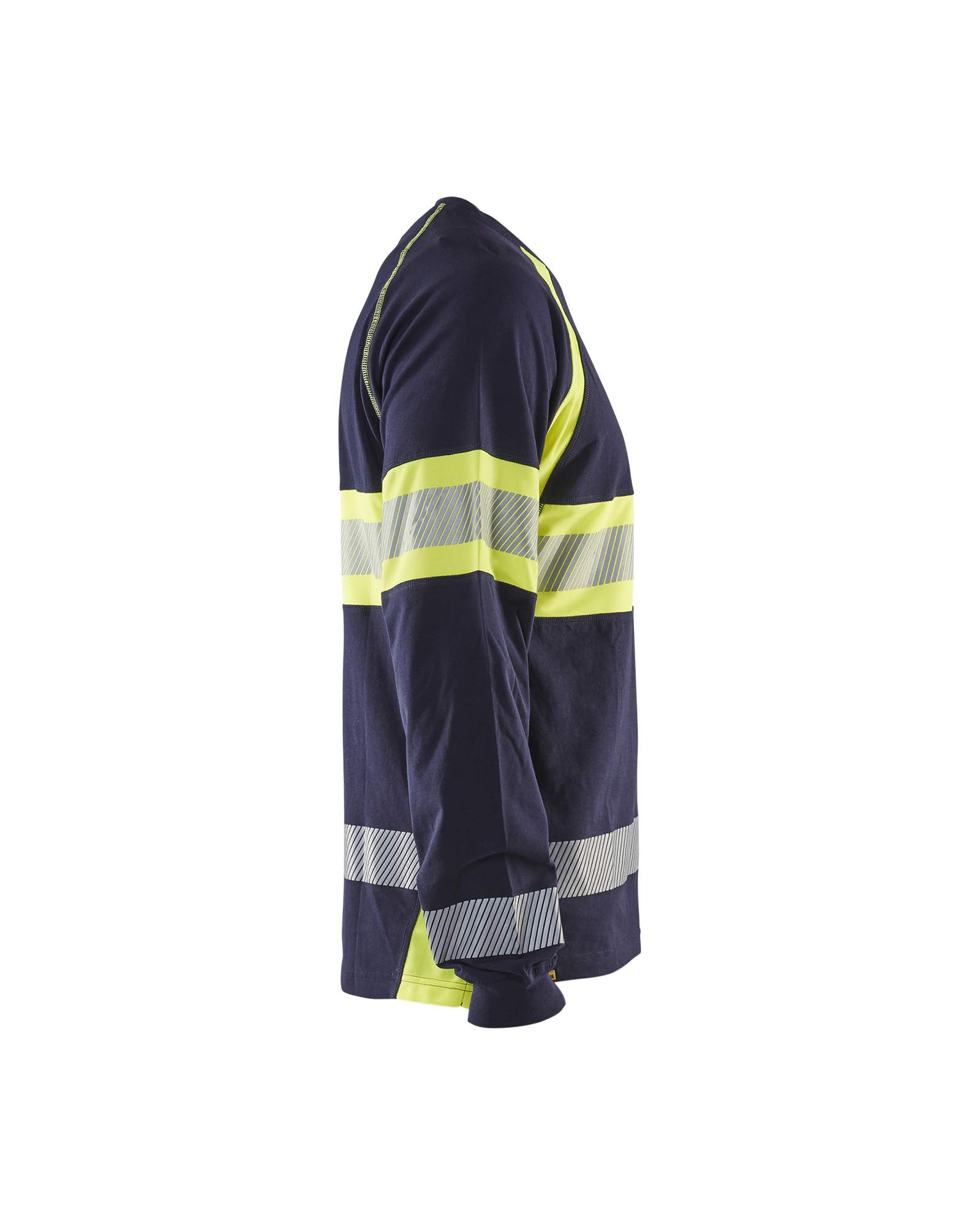 T-shirt manches longues haute-visibilité Blåkläder 3510 Marine/Jaune fluo Blaklader - 351010308833