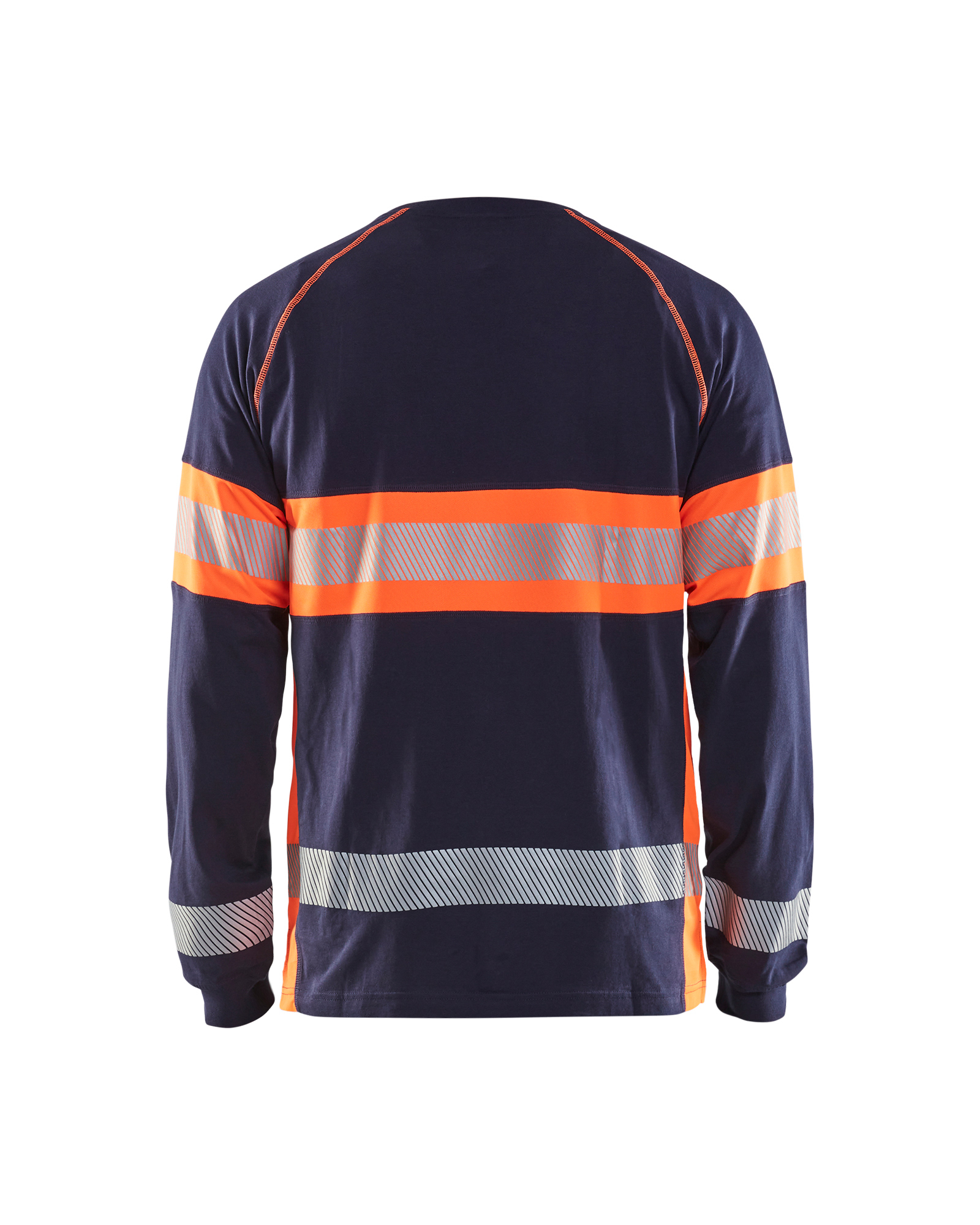 T-shirt manches longues haute-visibilité Blåkläder 3510 Marine/Orange fluo Blaklader - 351010308853