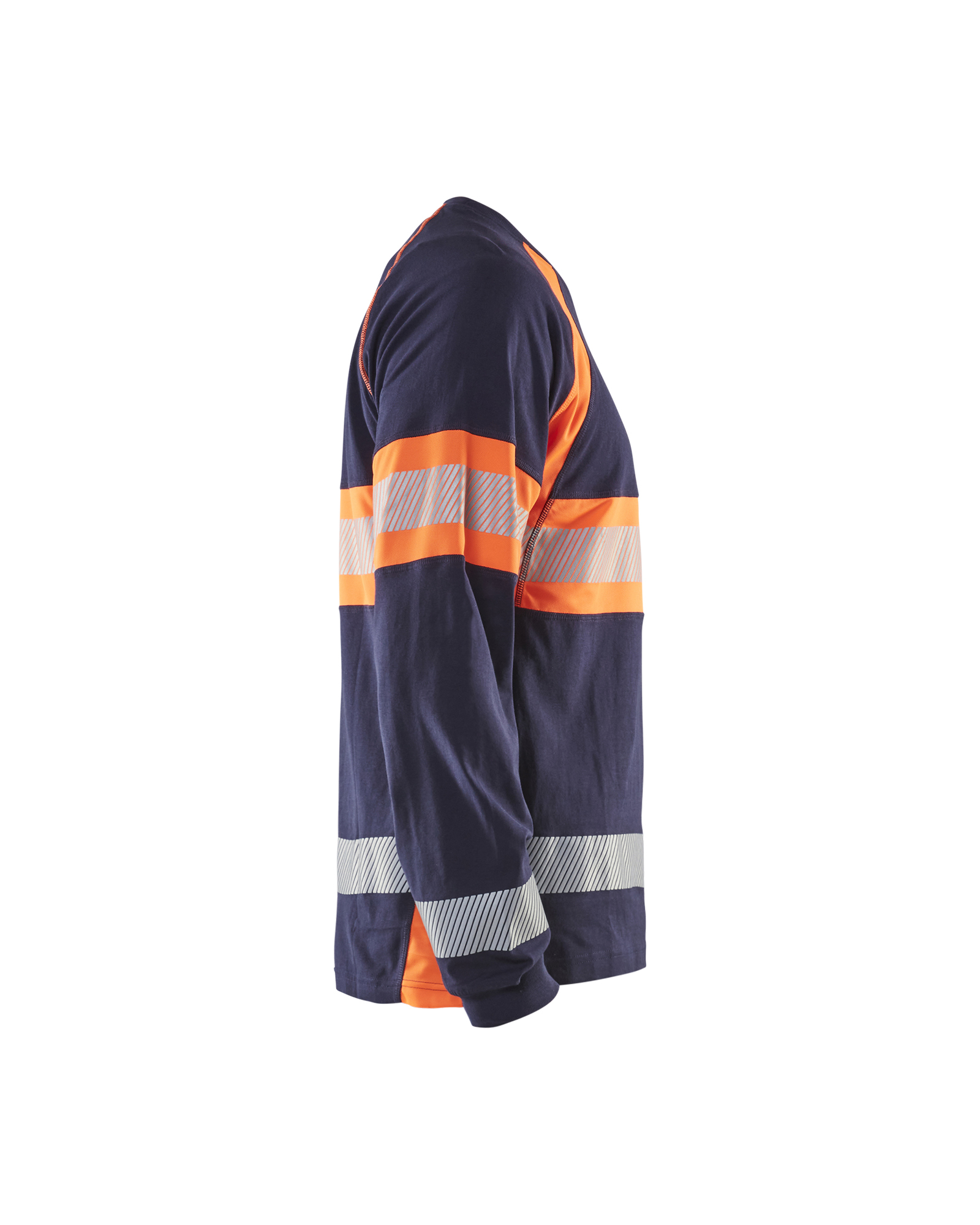 T-shirt manches longues haute-visibilité Blåkläder 3510 Marine/Orange fluo Blaklader - 351010308853