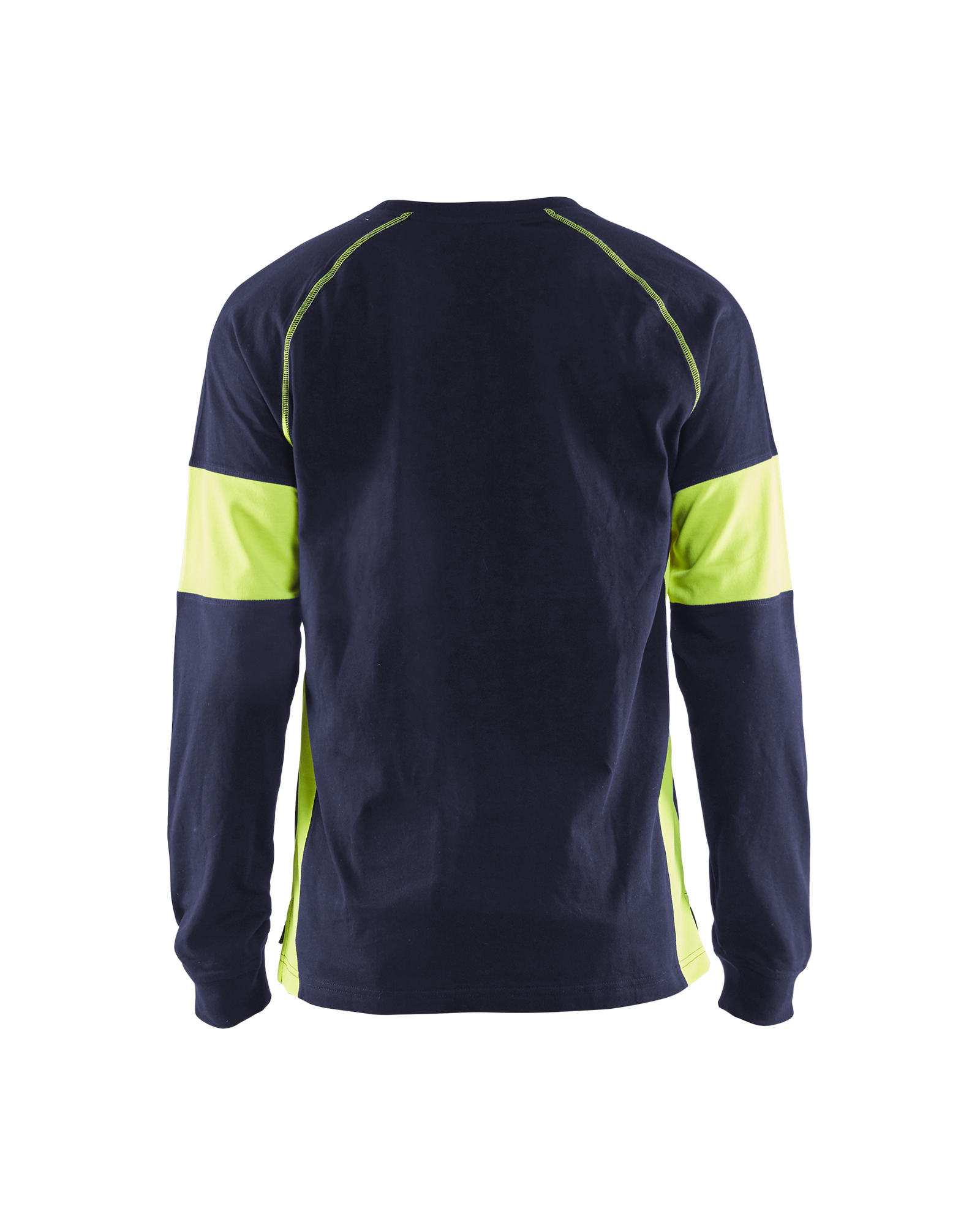 T-shirt manches longues Blåkläder 3520 Marine/Jaune fluo Blaklader - 352010308833