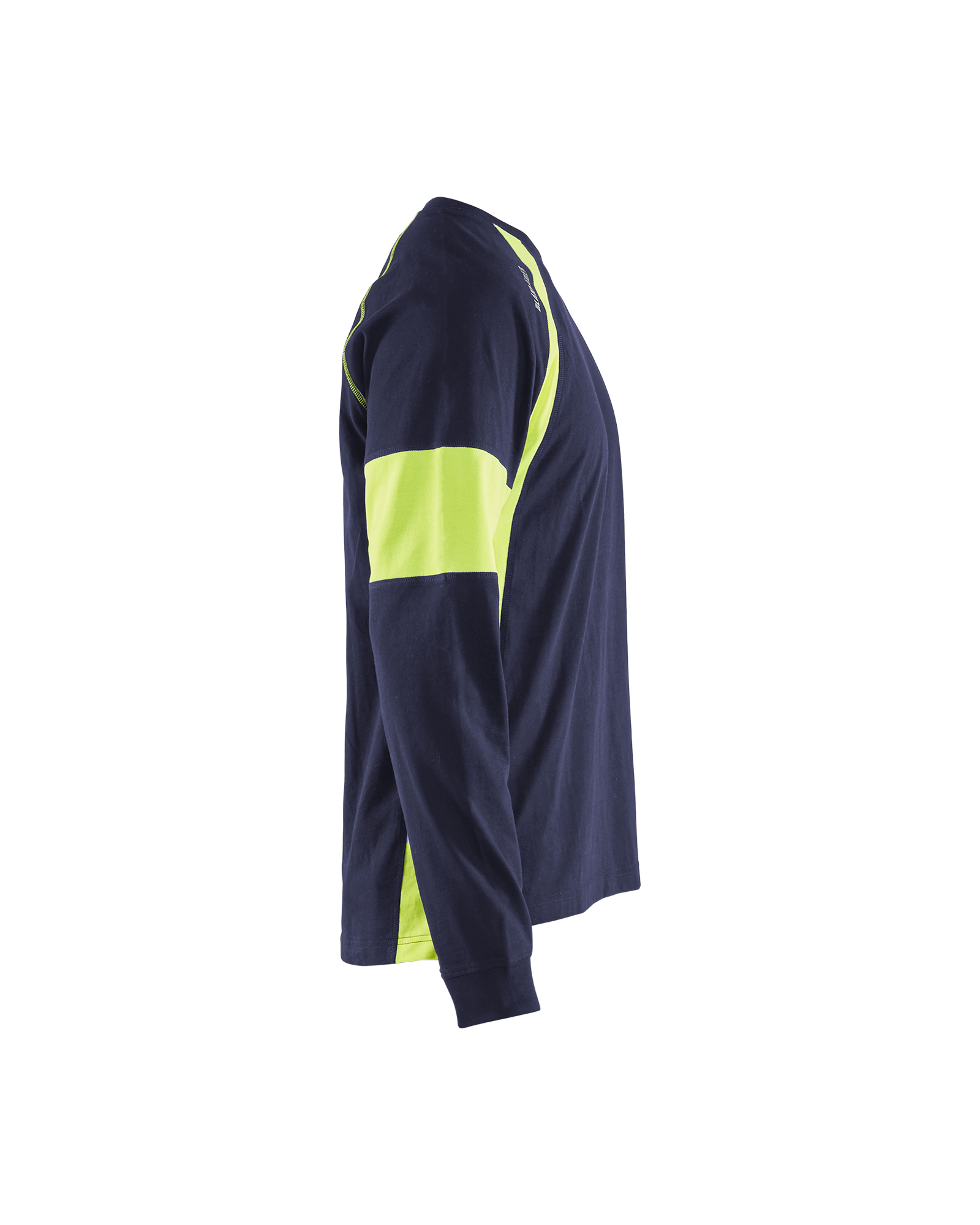 T-shirt manches longues Blåkläder 3520 Marine/Jaune fluo Blaklader - 352010308833