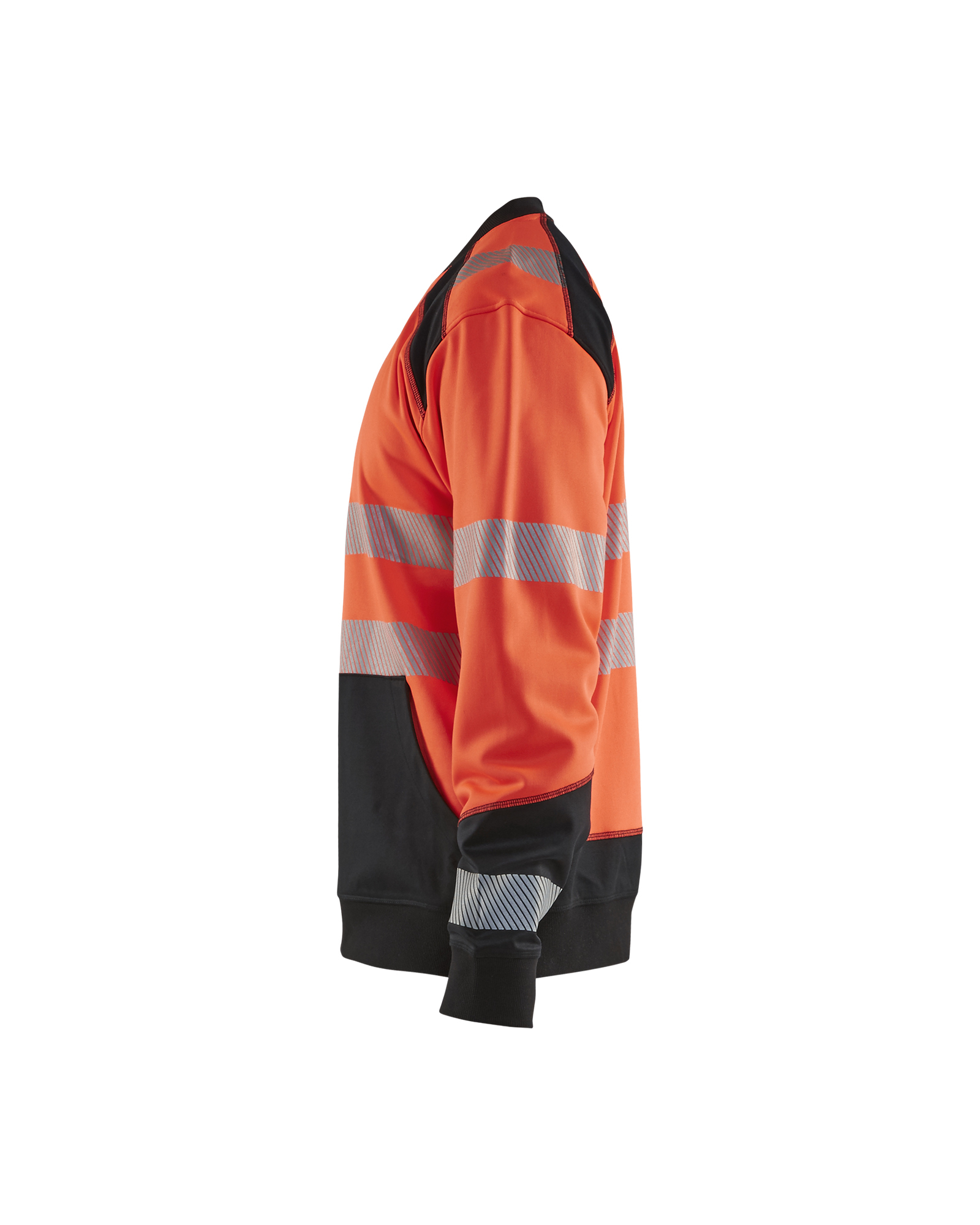 Sweat haute-visibilité Blåkläder 3541 Rouge fluo/Noir Blaklader - 354125285599