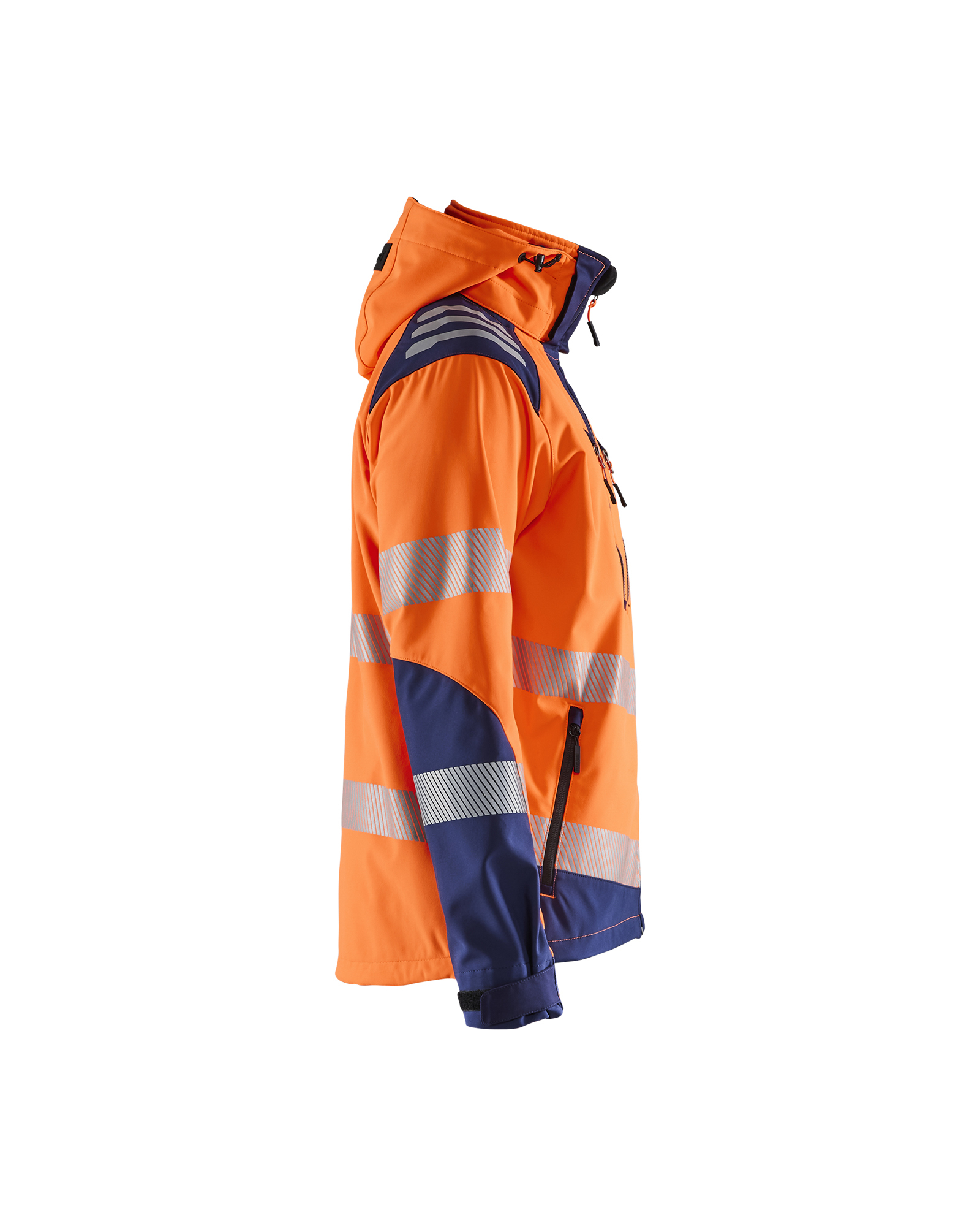 Veste Softshell haute-visibilité Blåkläder 4491 Orange fluo/Marine Blaklader - 449125135389