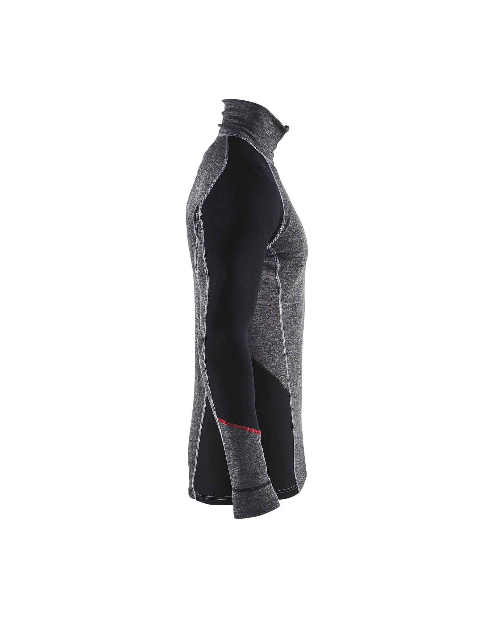 Haut de sous-vêtement col camionneur XWARM Blåkläder 4699 Gris moyen/Noir Blaklader - 469917369699
