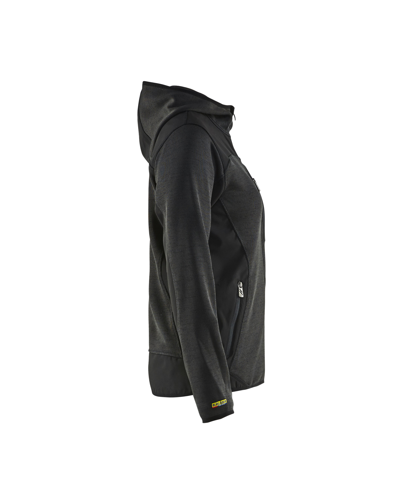 Veste tricotée à capuche femme Blåkläder 4931 Gris anthracite/Noir Blaklader - 493121179799