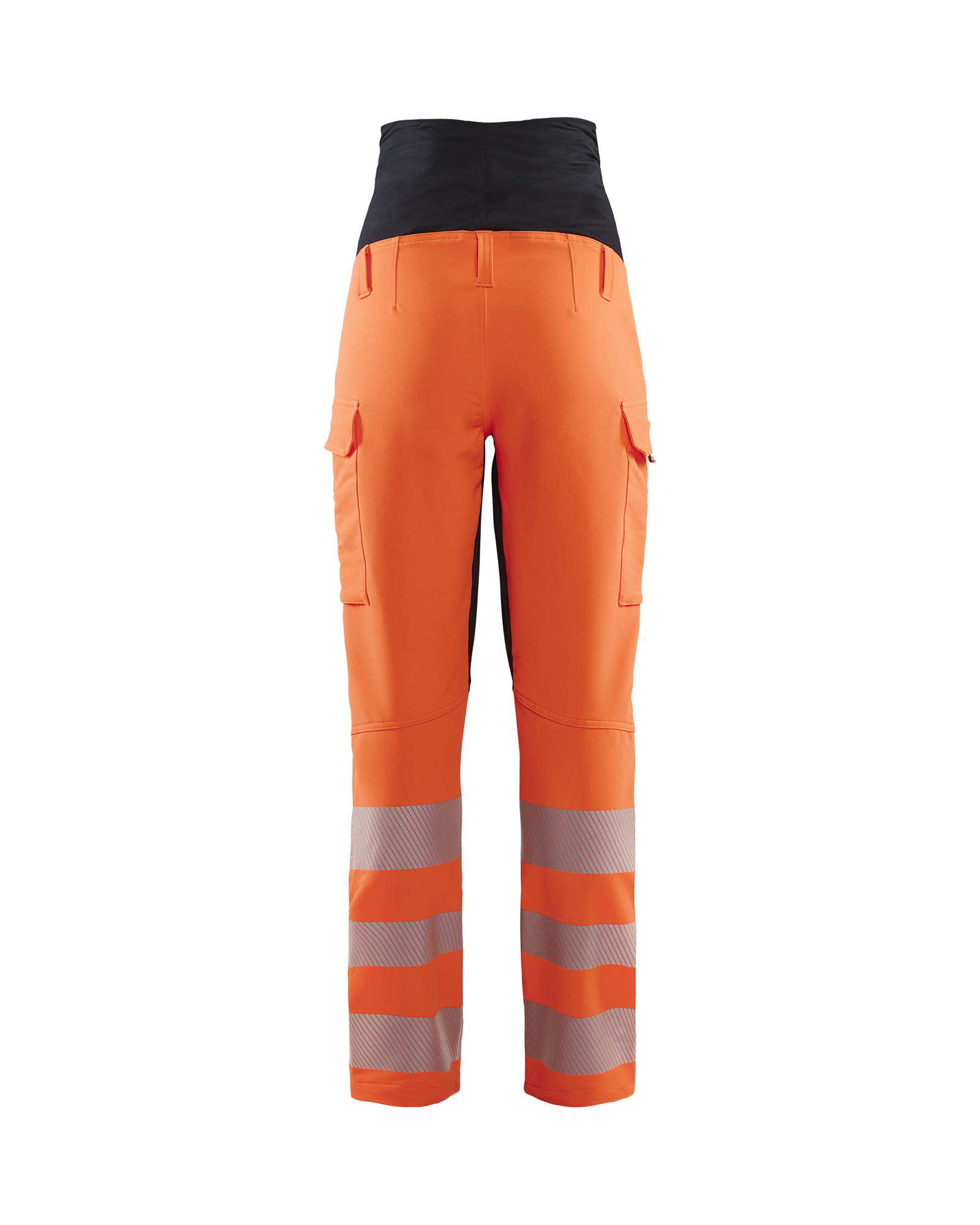 Pantalon de grossesse haute-visibilité stretch 4D Blåkläder 7100 Orange fluo/Noir Blaklader - 710016425399