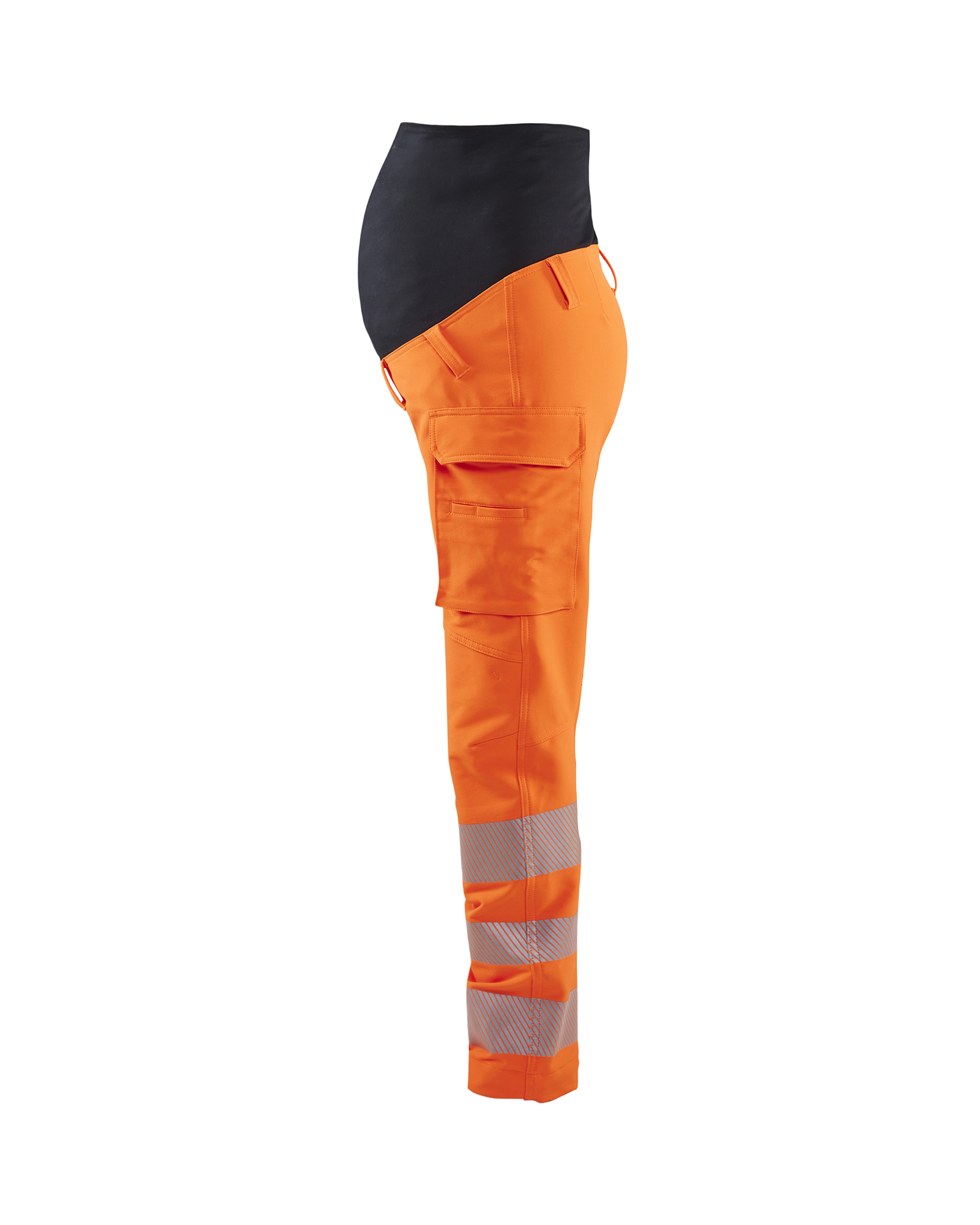 Pantalon de grossesse haute-visibilité stretch 4D Blåkläder 7100 Orange fluo/Noir Blaklader - 710016425399