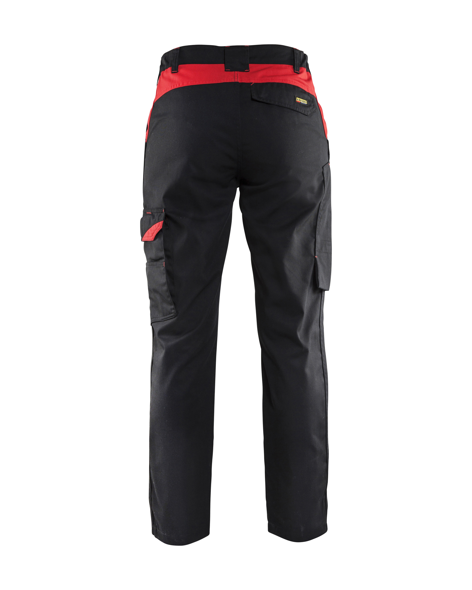 Pantalon Industrie femme Blåkläder 7104 Noir/Rouge Blaklader - 710418009956C