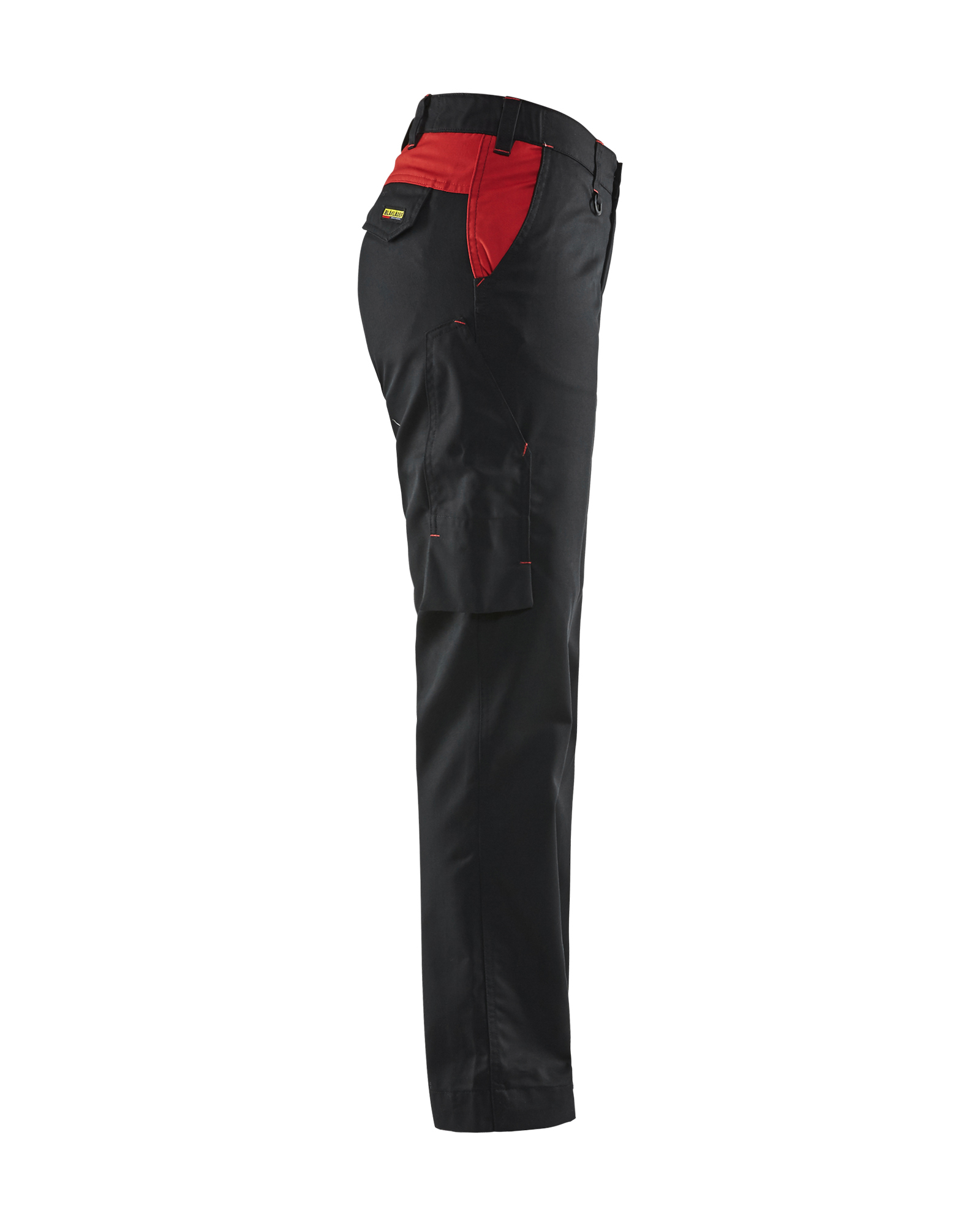 Pantalon Industrie femme Blåkläder 7104 Noir/Rouge Blaklader - 710418009956C