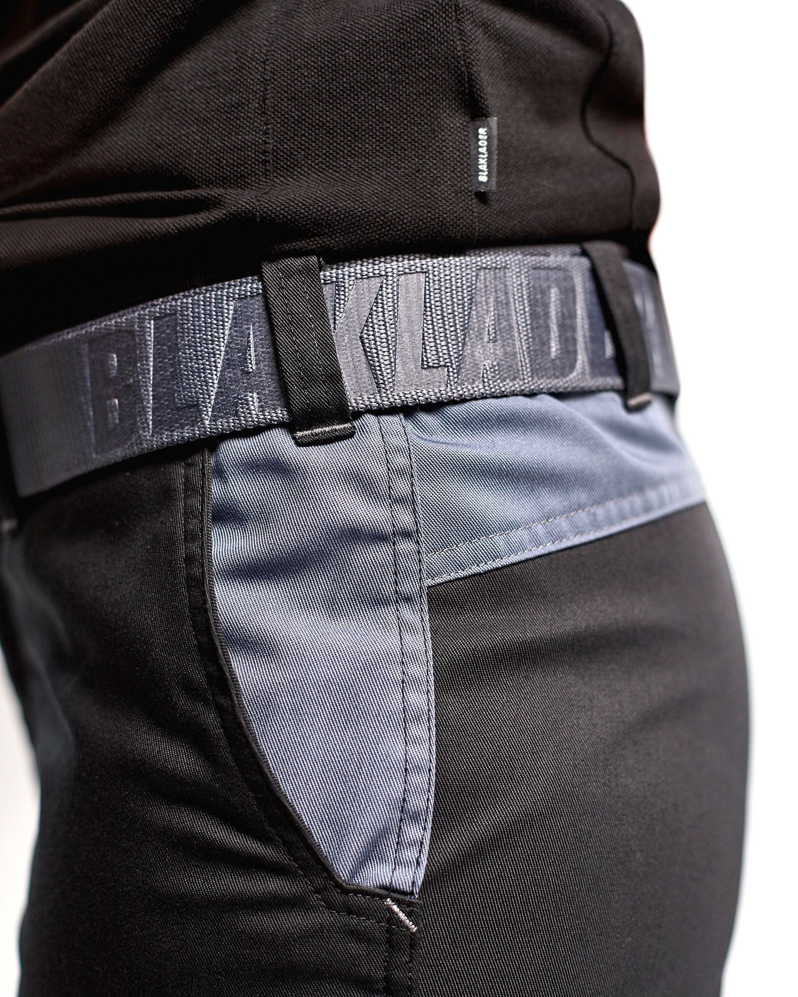 Pantalon Industrie femme Blåkläder 7104 Noir/Gris clair Blaklader - 710418009994C