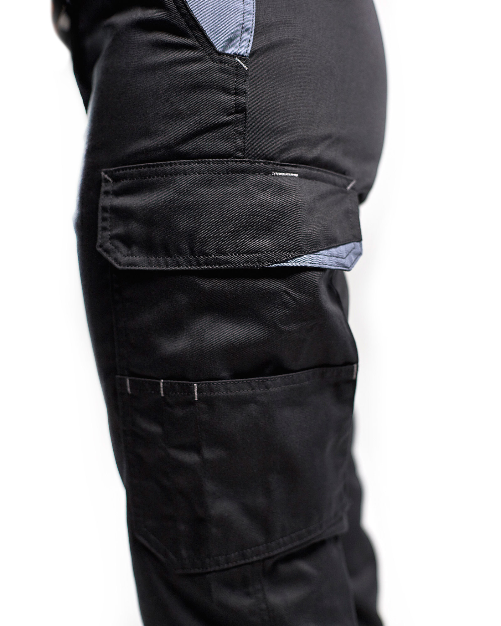 Pantalon Industrie femme Blåkläder 7104 Noir/Gris clair Blaklader - 710418009994C