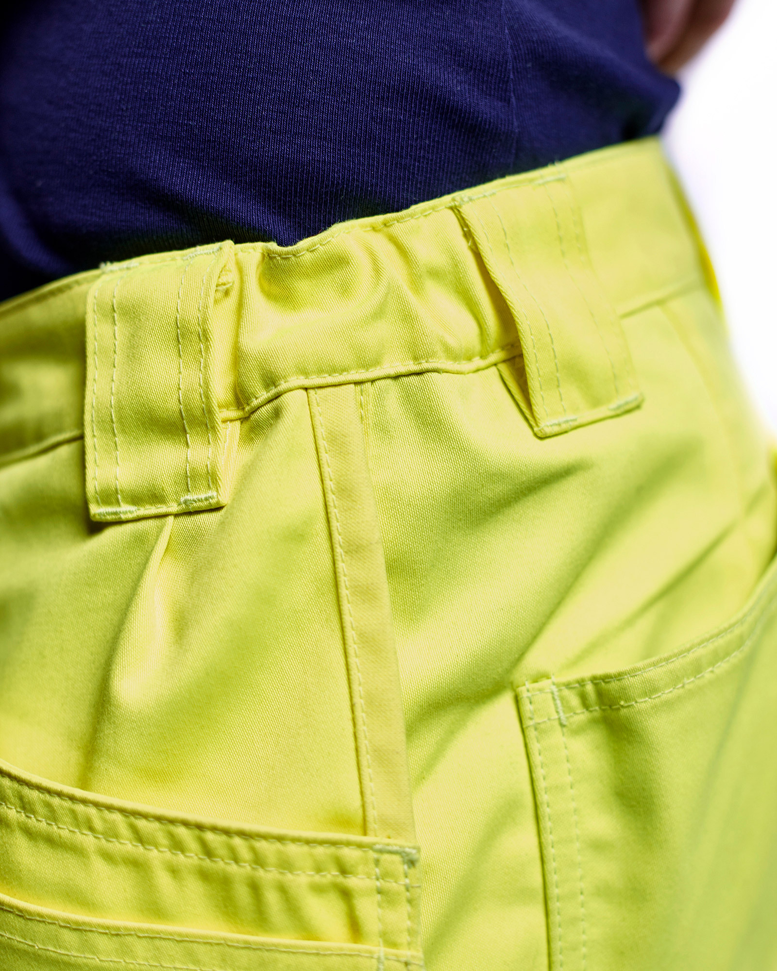 Pantacourt haute-visibilité femme Blåkläder 7139 Jaune fluo Blaklader - 713918113300C