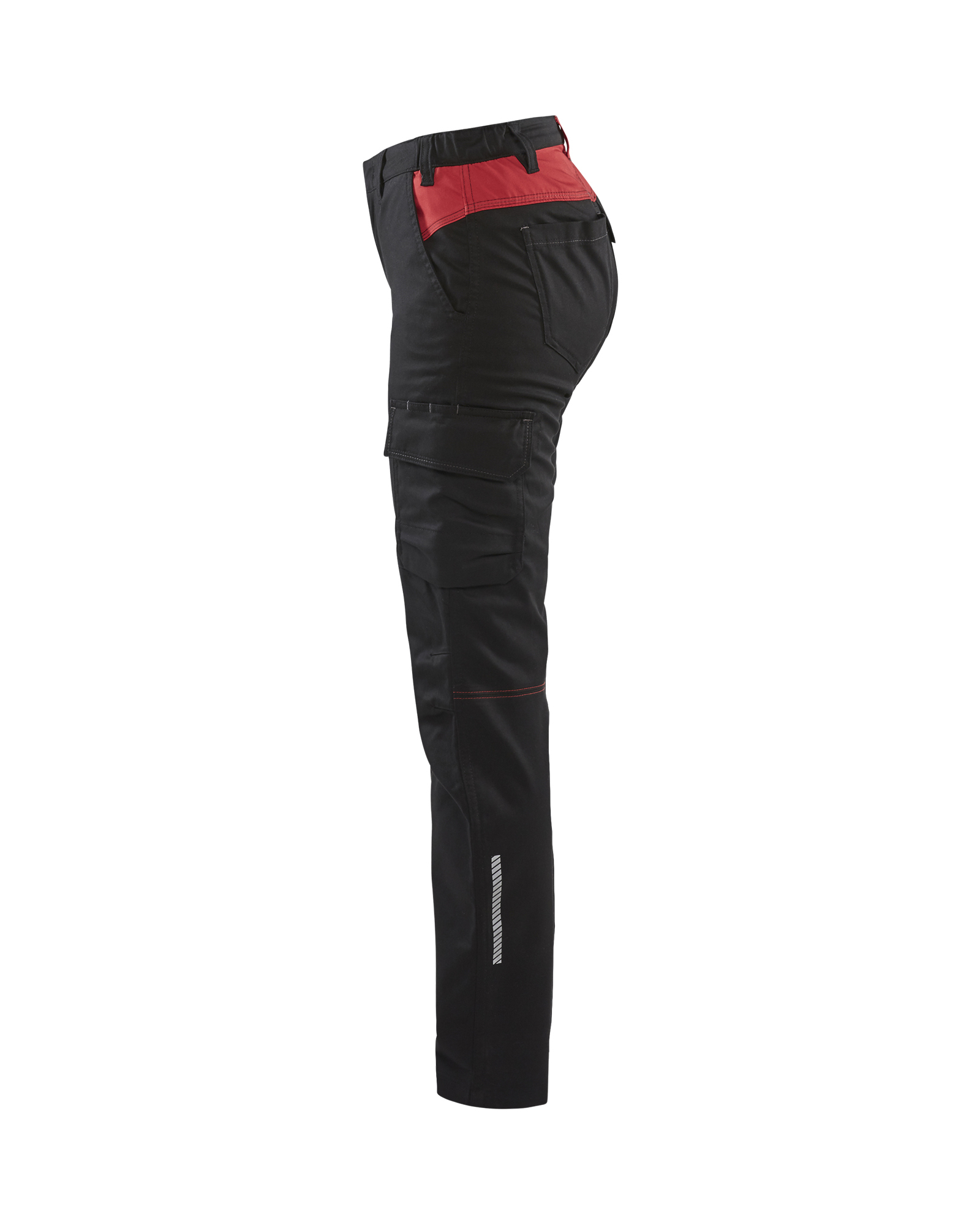 Pantalon industrie stretch 2D Femme Blåkläder 7144 Noir/Rouge Blaklader - 714418329956C