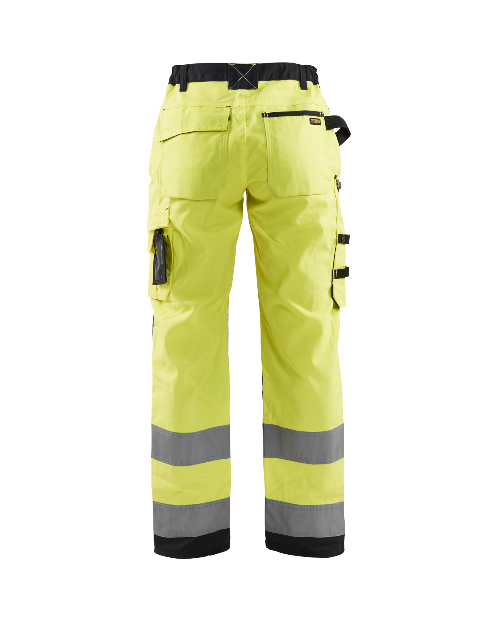 Pantalon artisan haute-visibilité femme Blåkläder 7155 Jaune fluo/Noir Blaklader - 715518113399C