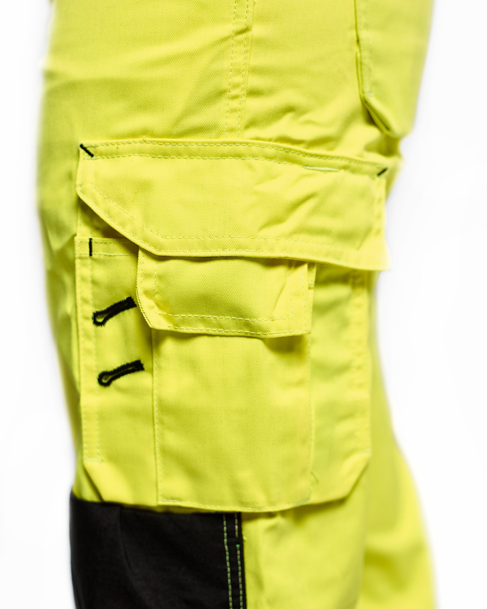 Pantalon artisan haute-visibilité femme Blåkläder 7155 Jaune fluo/Noir Blaklader - 715518113399C