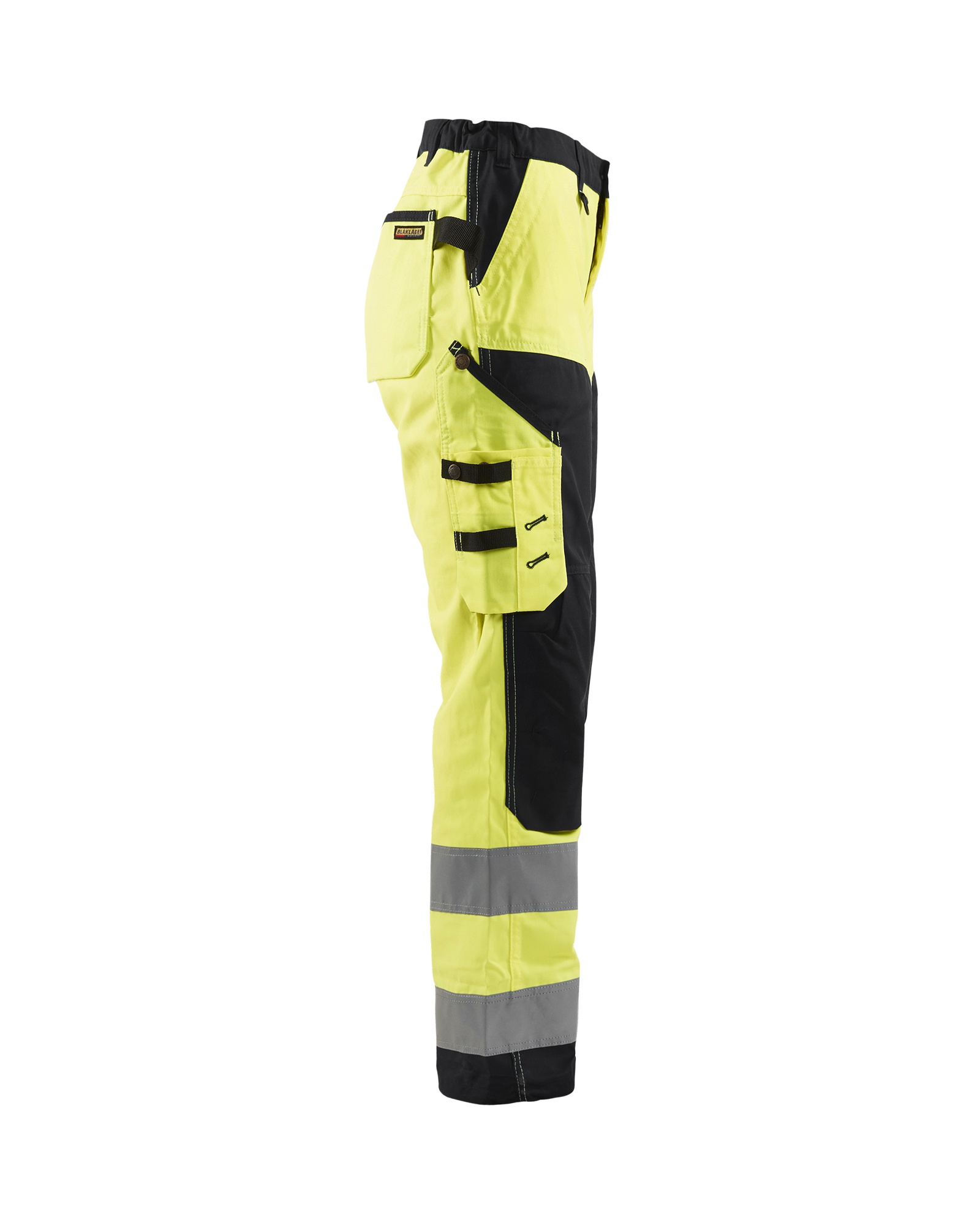 Pantalon artisan haute-visibilité femme Blåkläder 7155 Jaune fluo/Noir Blaklader - 715518113399C