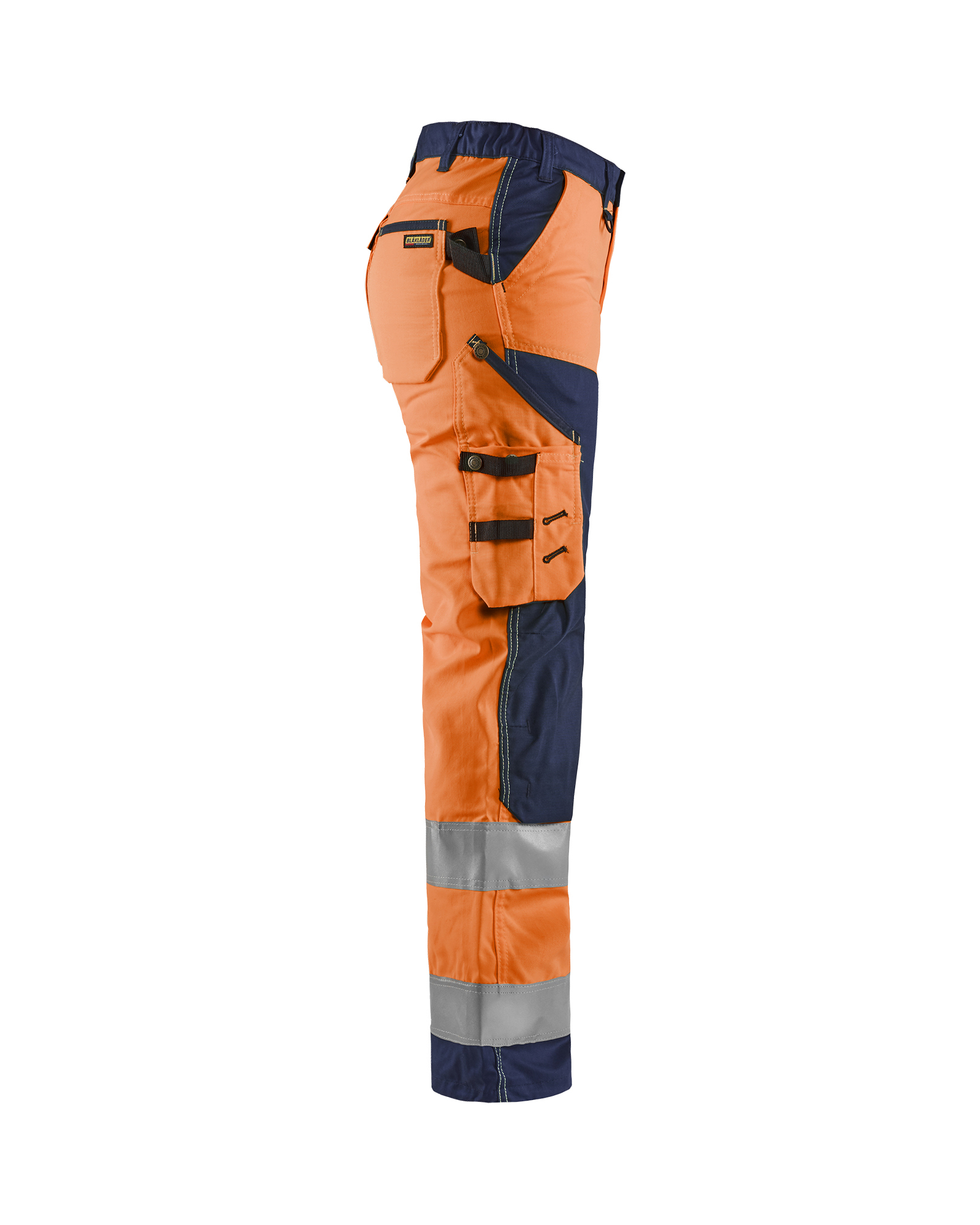 Pantalon artisan haute-visibilité femme Blåkläder 7155 Orange fluo/Marine Blaklader - 715518115389C